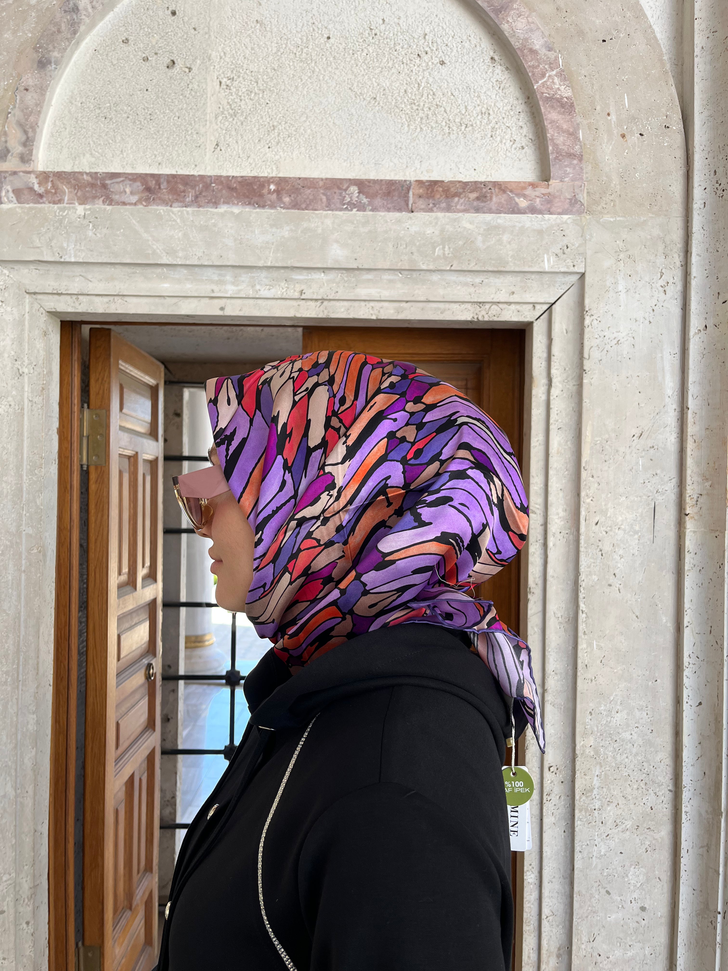 Armine 2025 Yaz Sezonu Saf İpek Eşarp