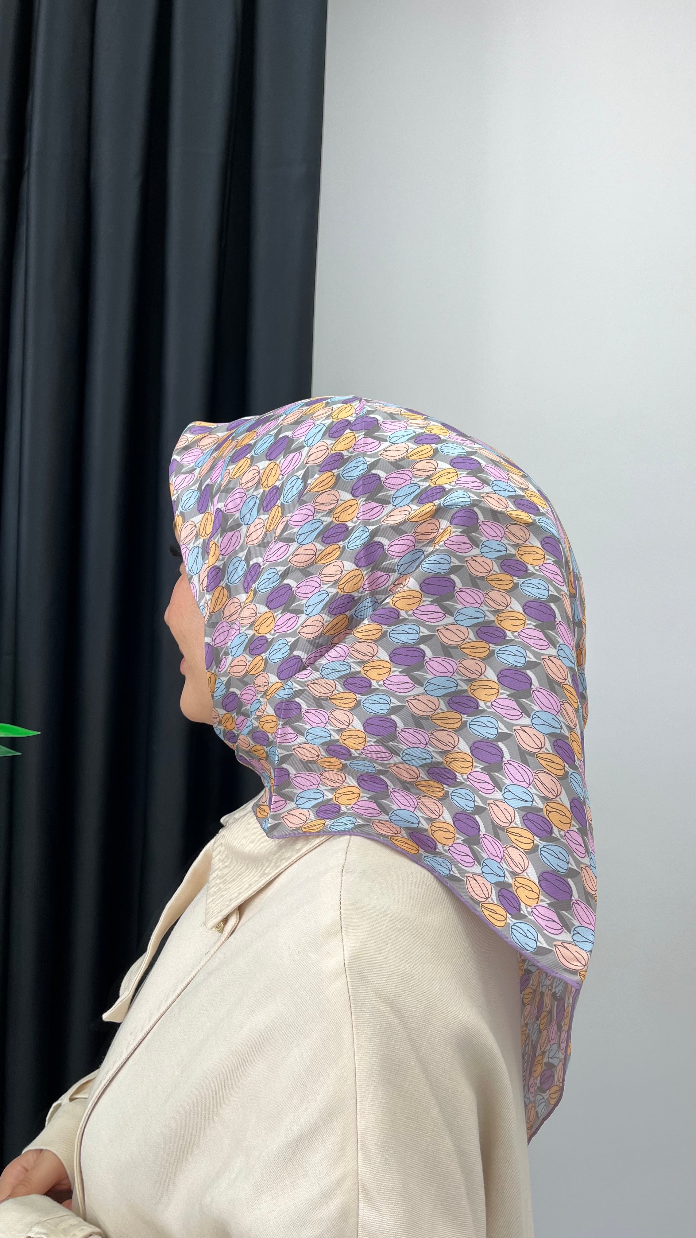 BELLI '25 Kış Sezonu Twill İpek Eşarp