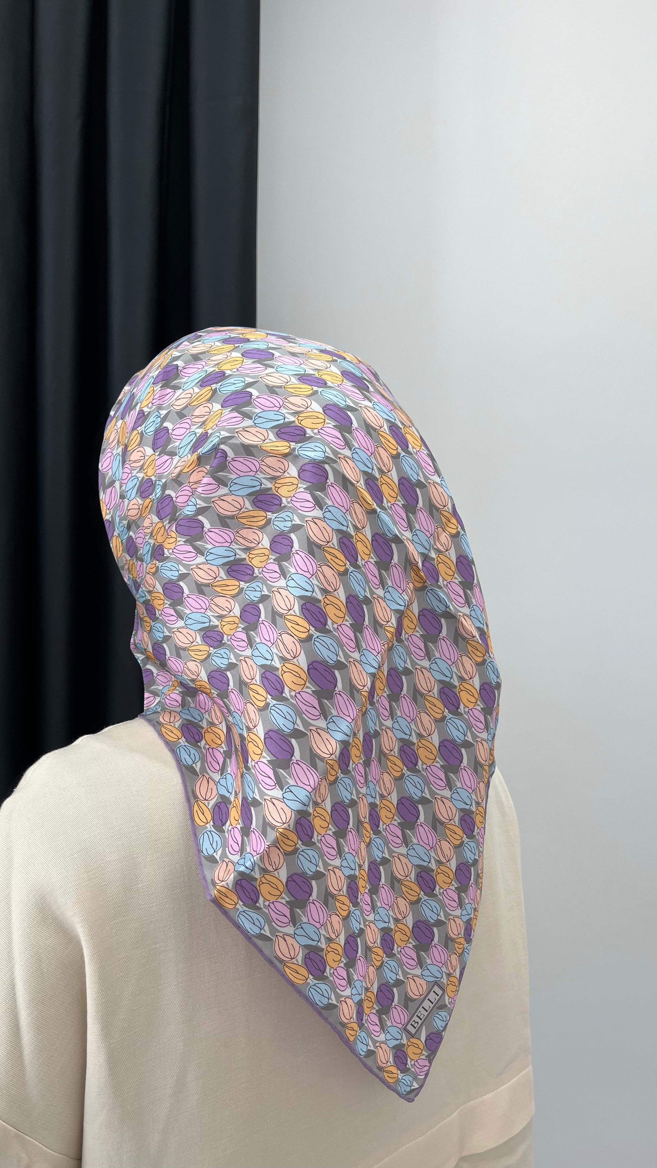 BELLI '25 Kış Sezonu Twill İpek Eşarp