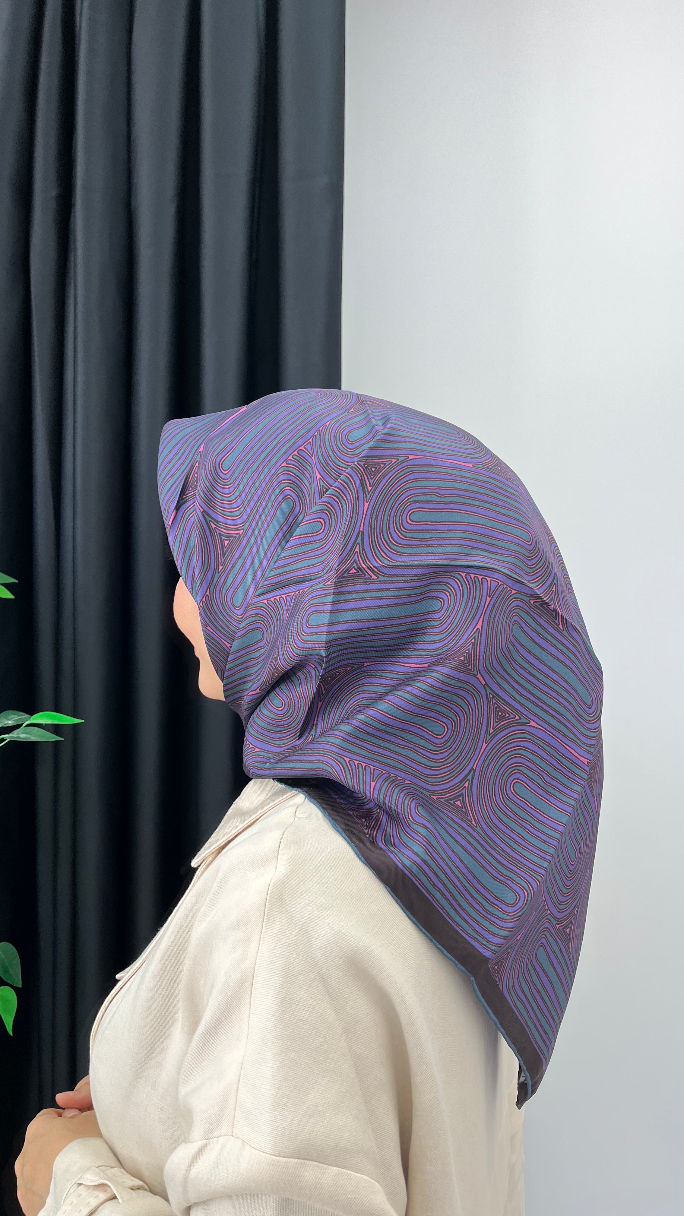 BELLI '25 Kış Sezonu Twill İpek Eşarp