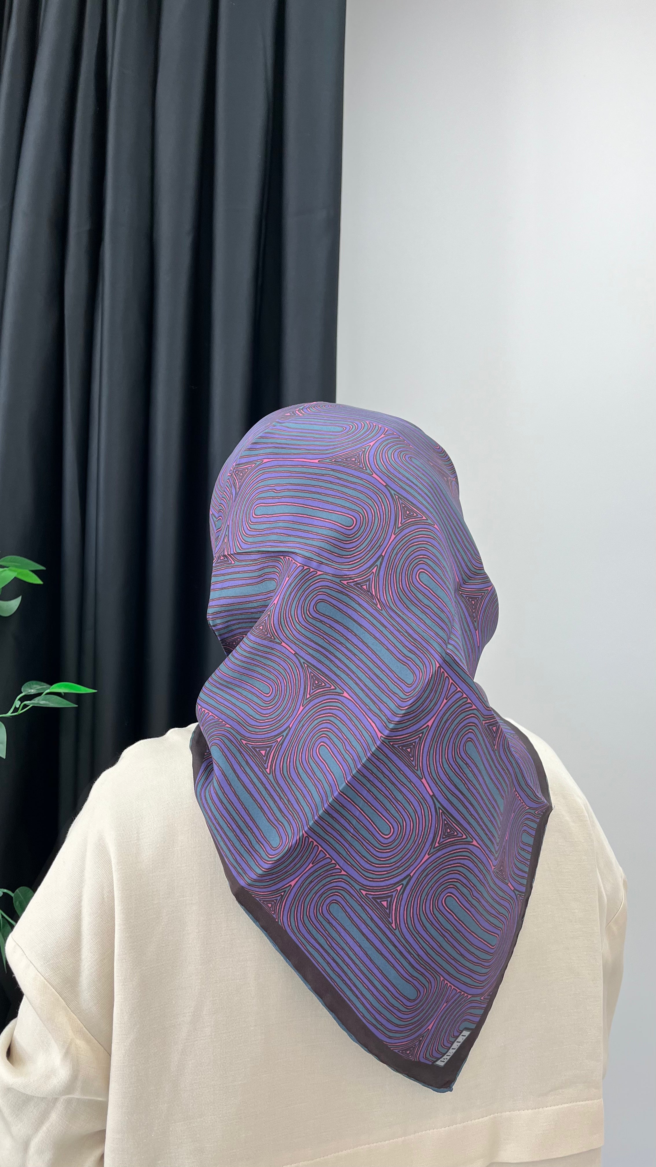 BELLI '25 Kış Sezonu Twill İpek Eşarp