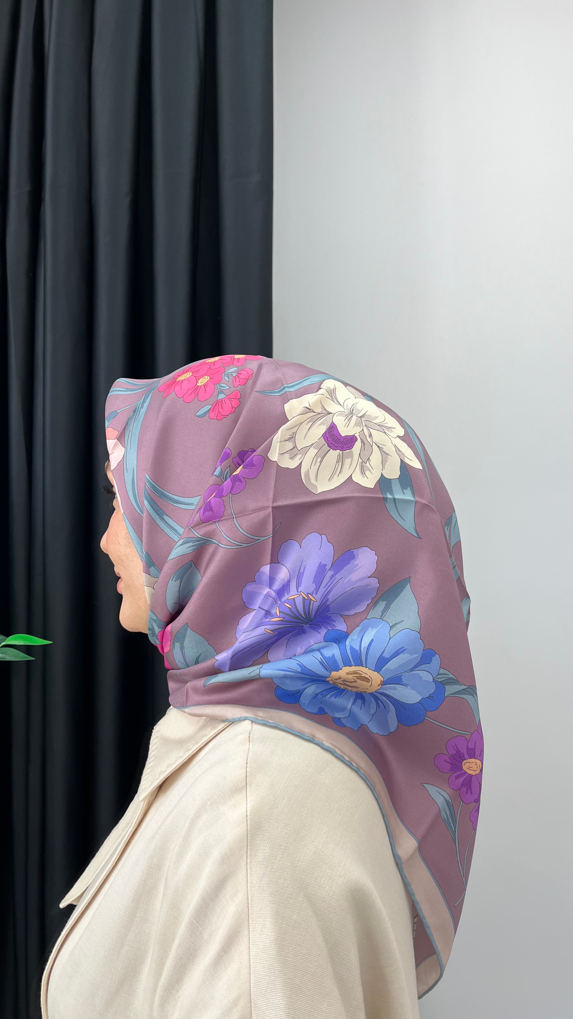 BELLI '25 Kış Sezonu Twill İpek Eşarp