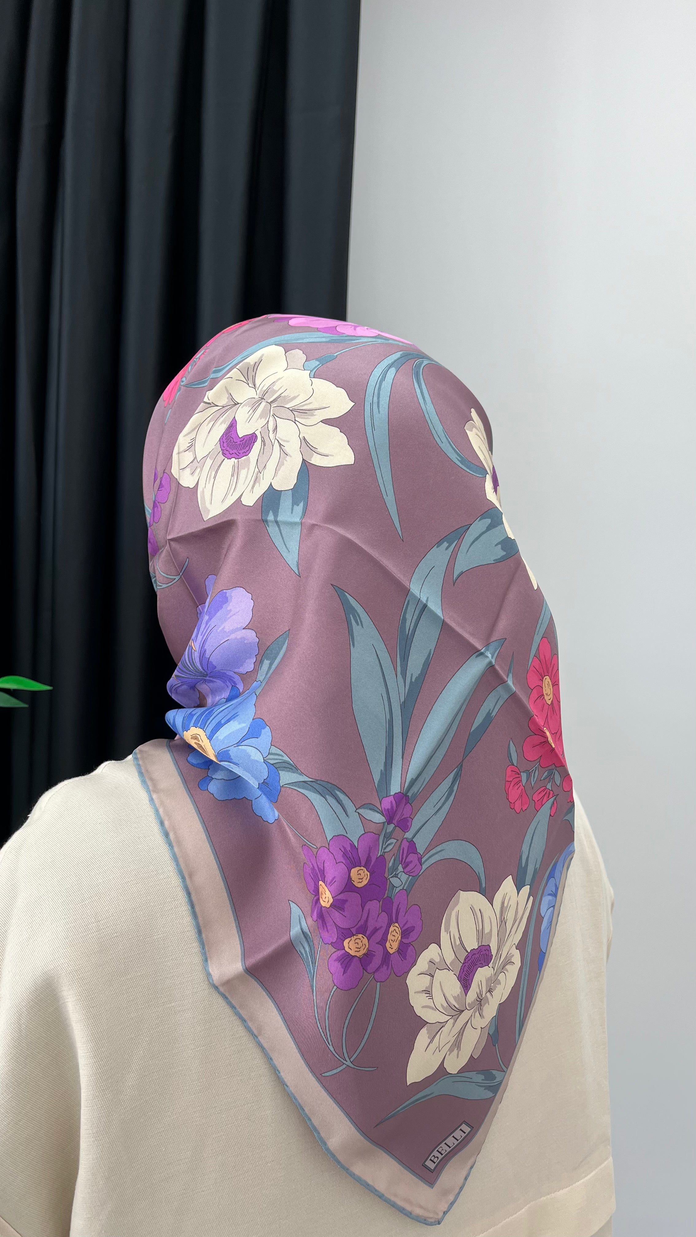 BELLI '25 Kış Sezonu Twill İpek Eşarp