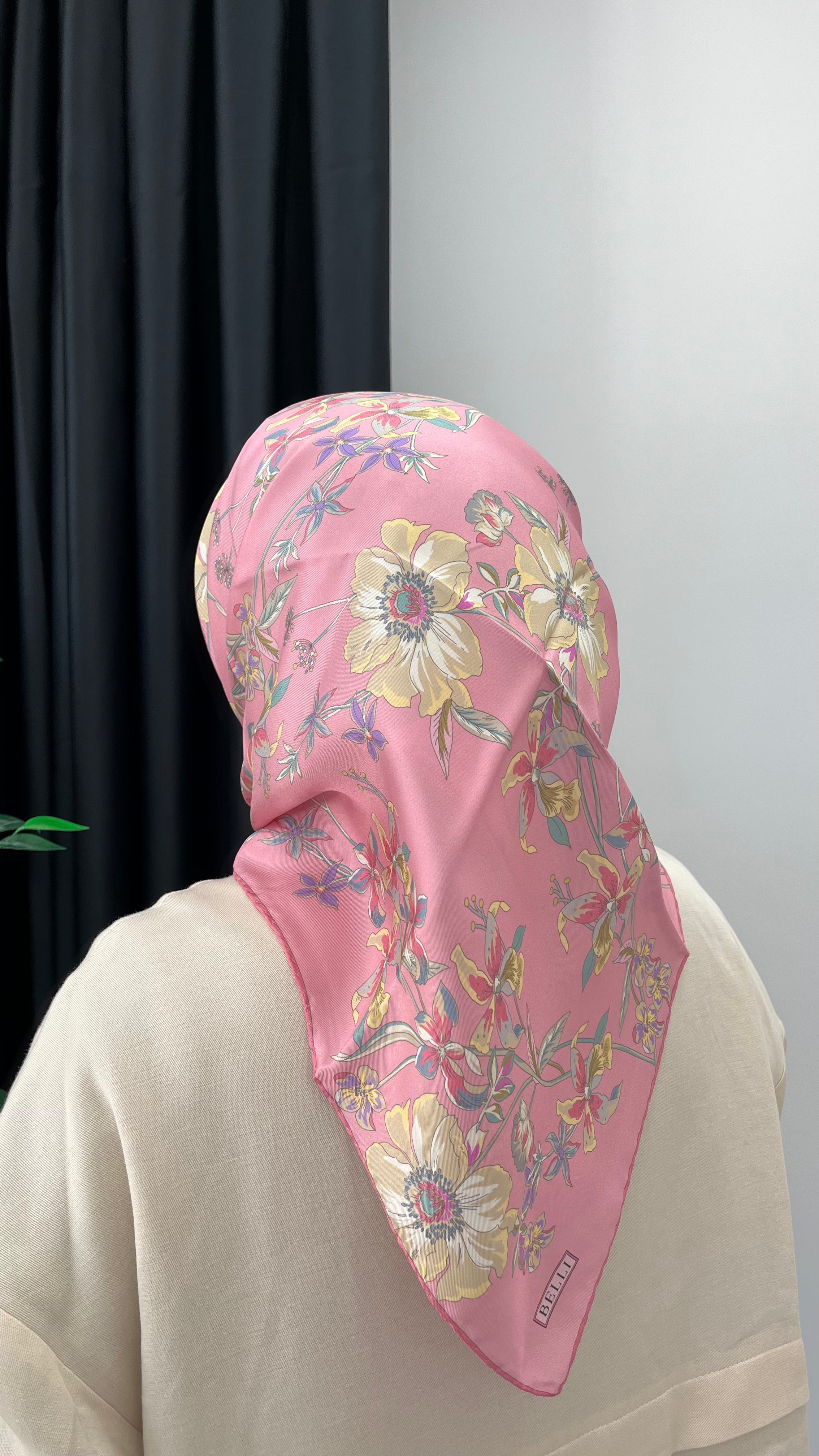 BELLI '25 Kış Sezonu Twill İpek Eşarp