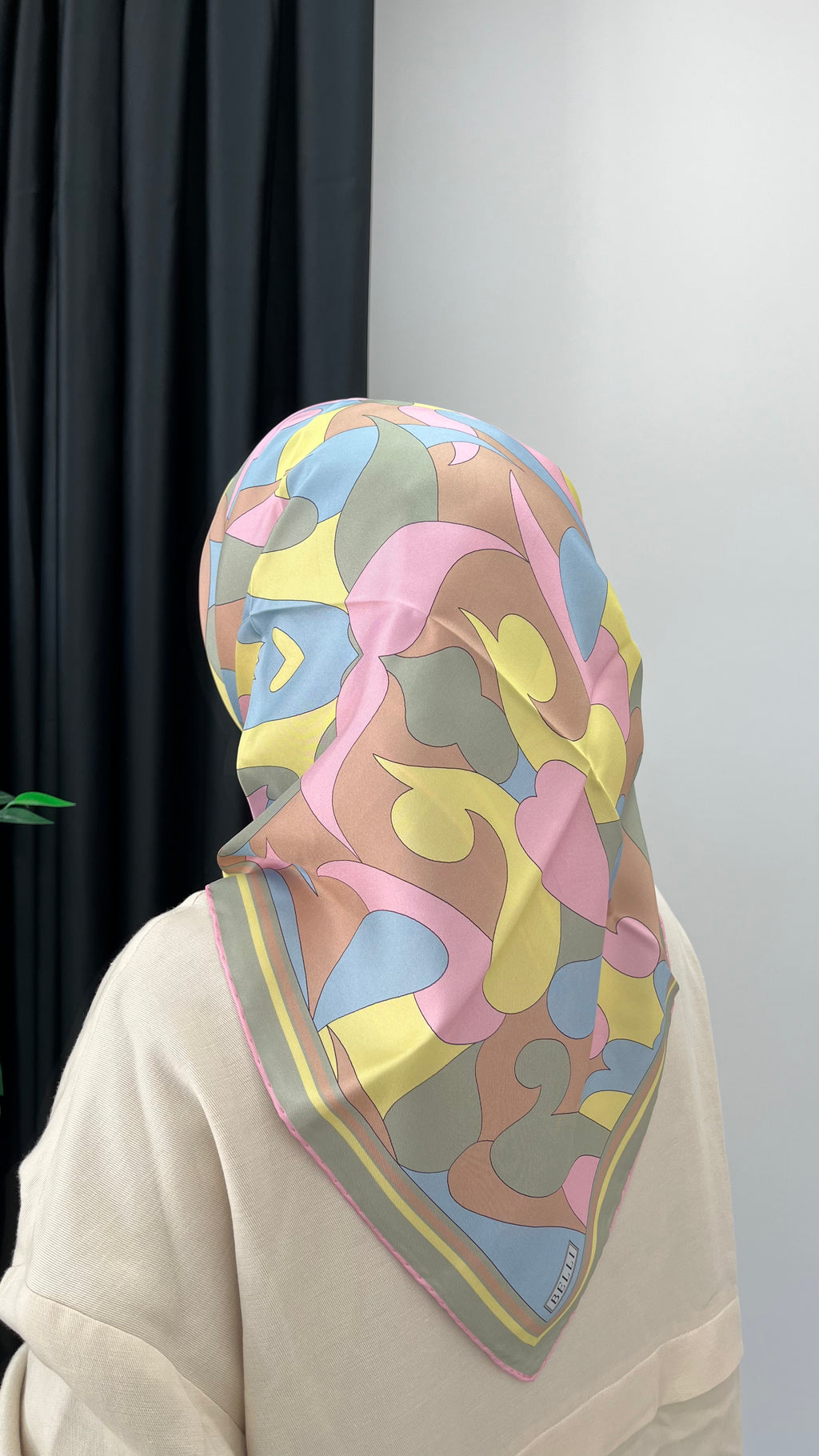 BELLI '25 Kış Sezonu Twill İpek Eşarp