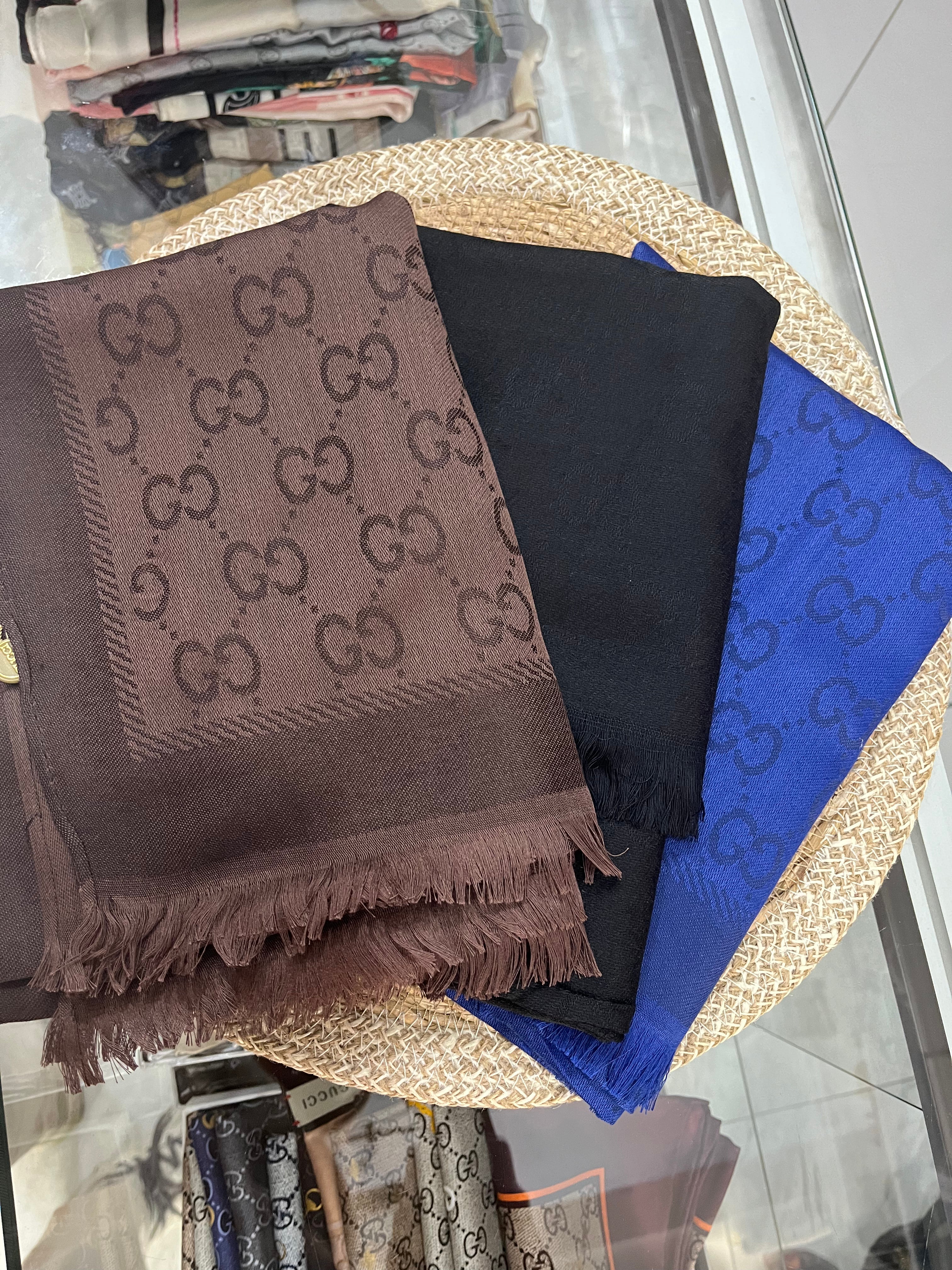 Kaşmir İpek Şal Ekru