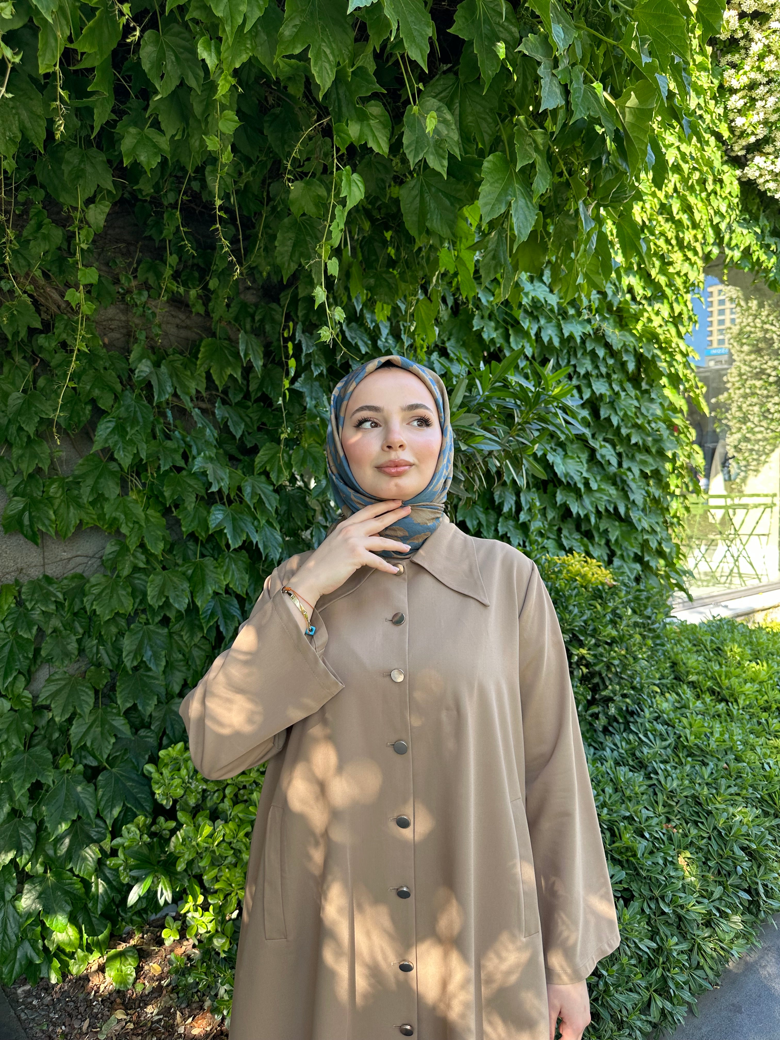 Liza Eşarp İndigo Vizon