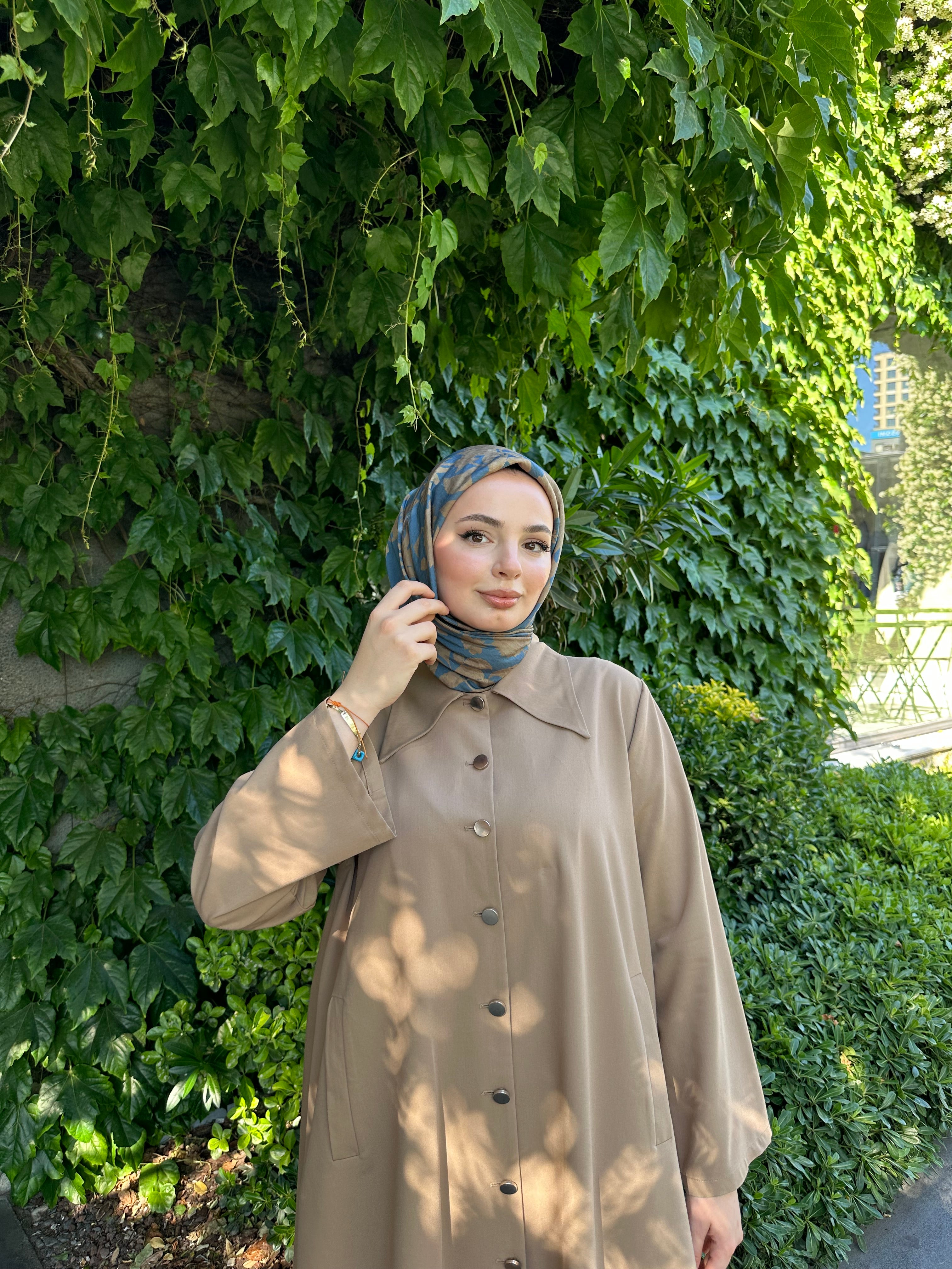 Liza Eşarp İndigo Vizon