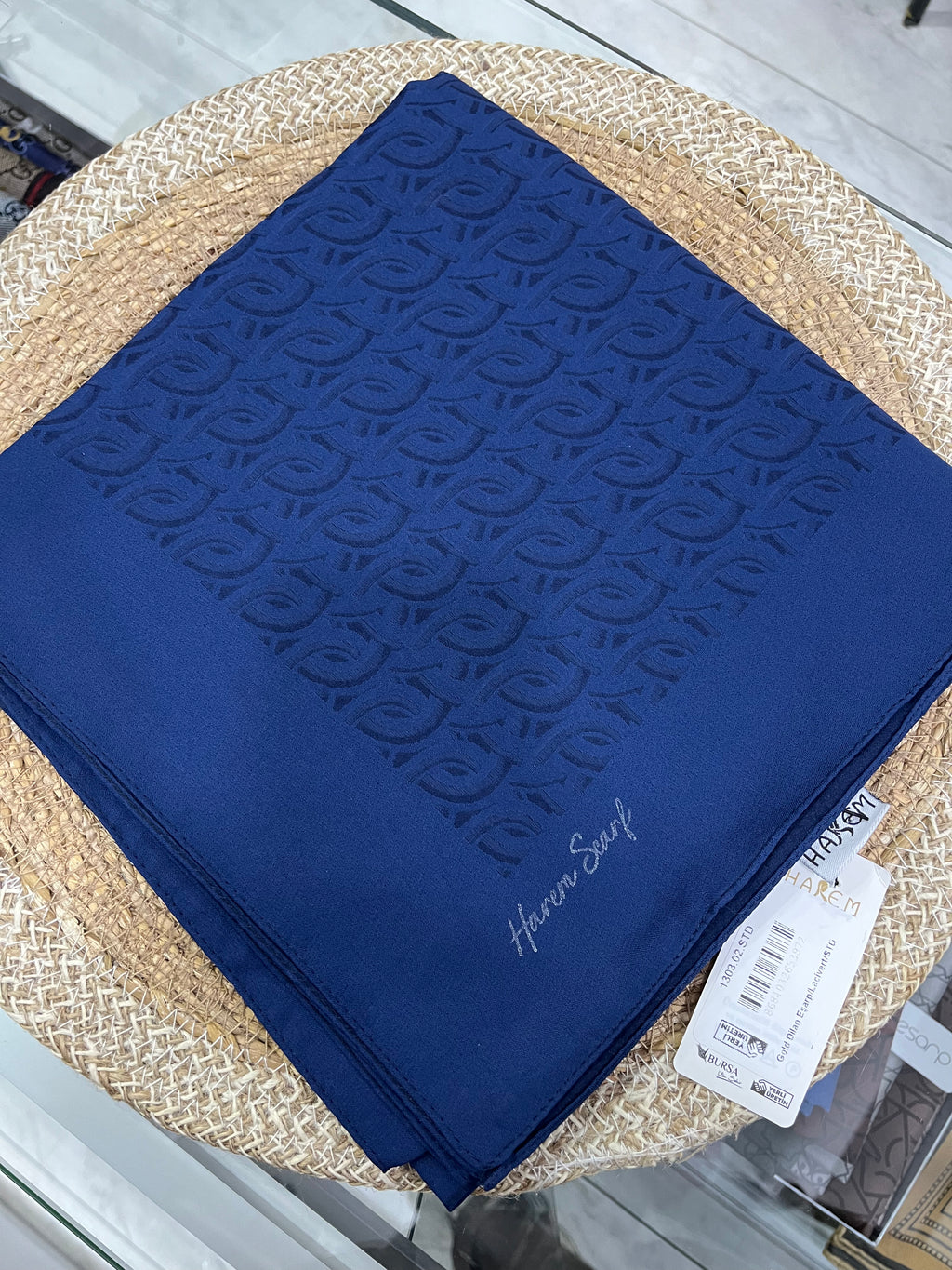 Diamond Fresh Eşarp Lacivert