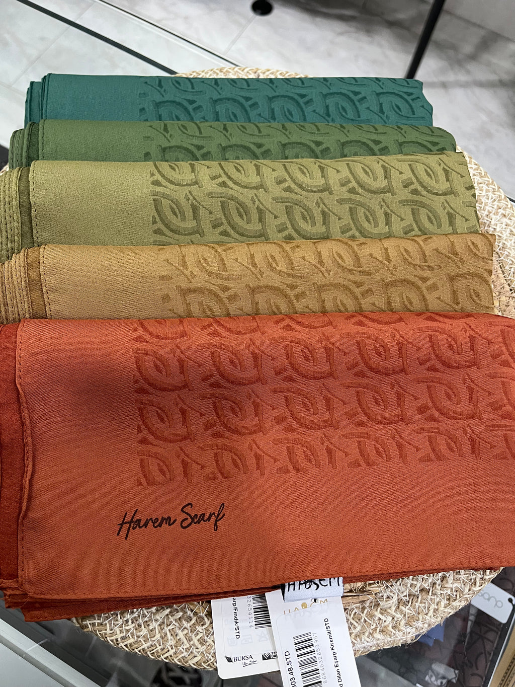 Diamond Fresh Eşarp Fındık