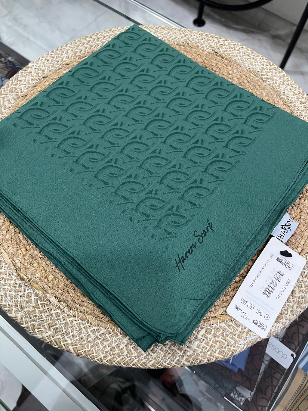 Diamond Fresh Eşarp Zümrüt