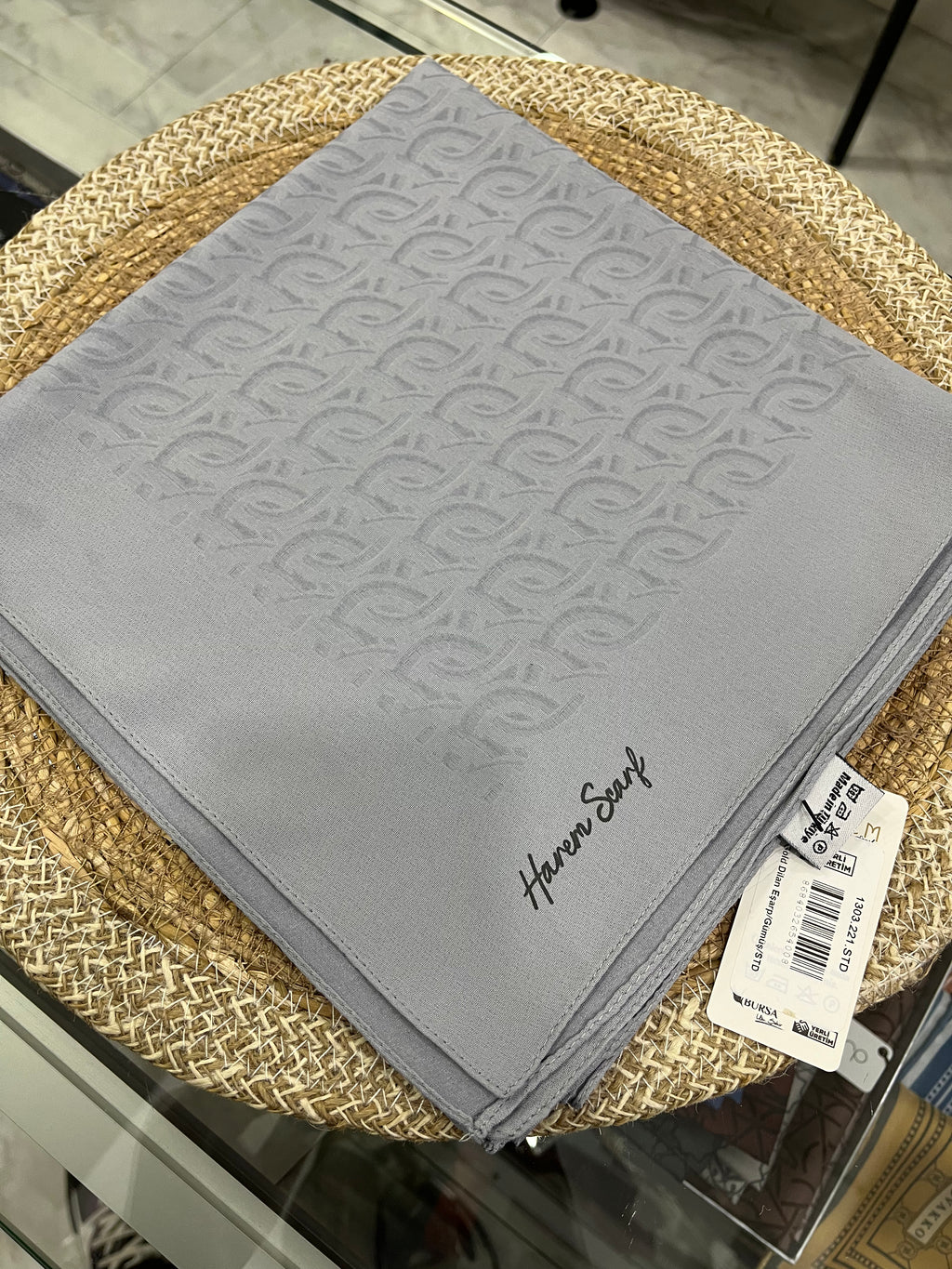 Diamond Fresh Eşarp Gümüş