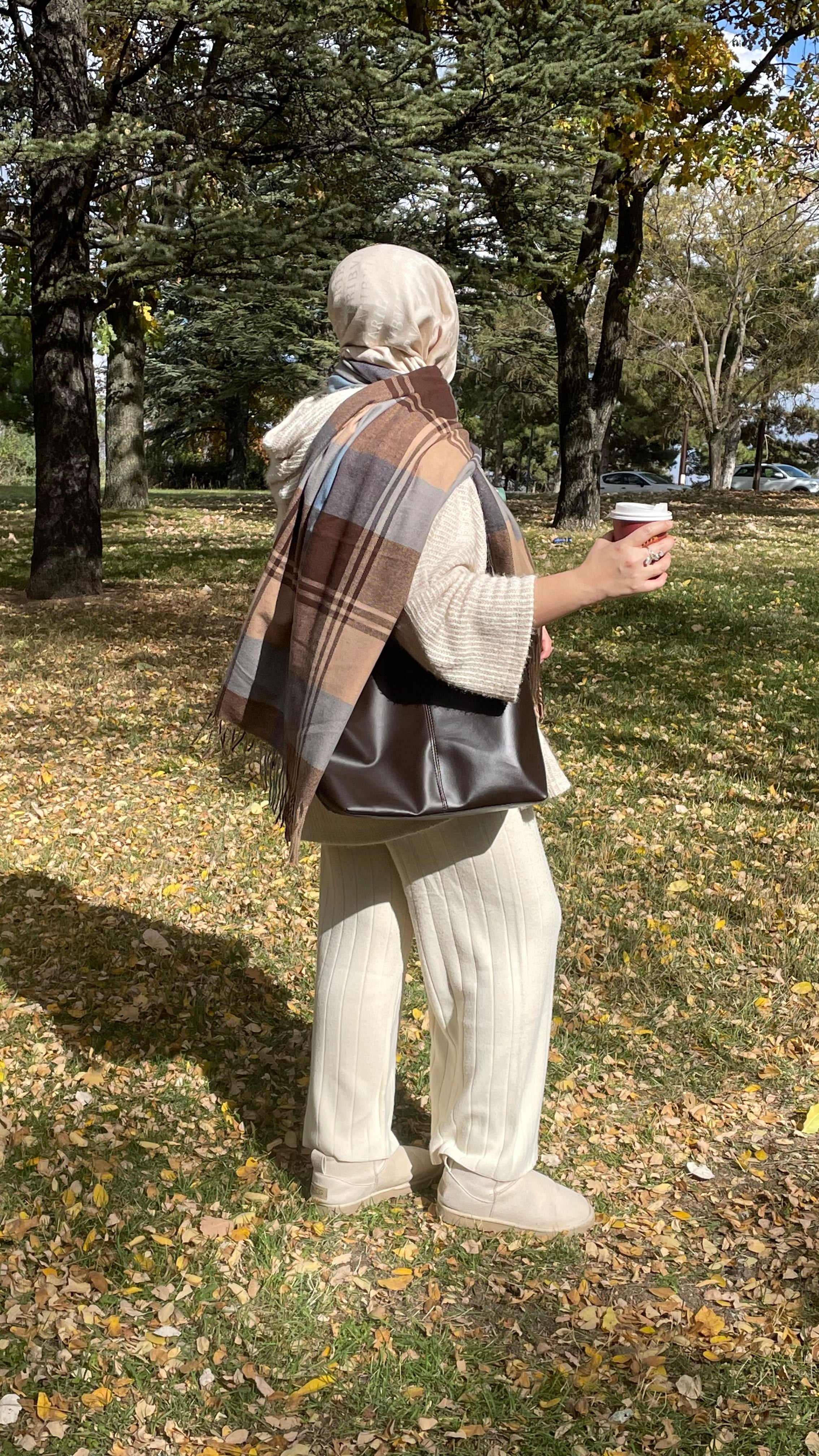 Yün İpek Omuz Şalı