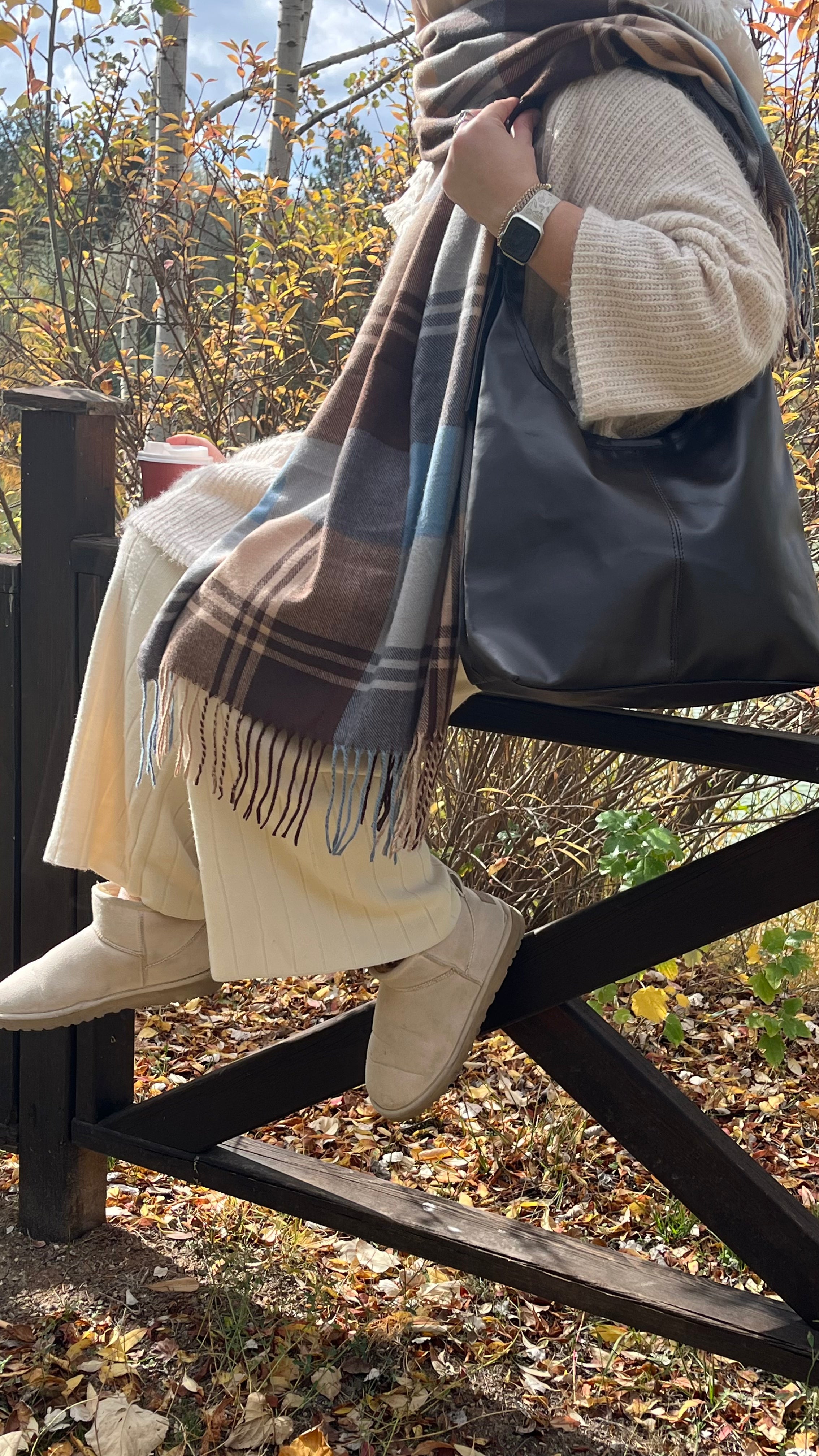 Yün İpek Omuz Şalı