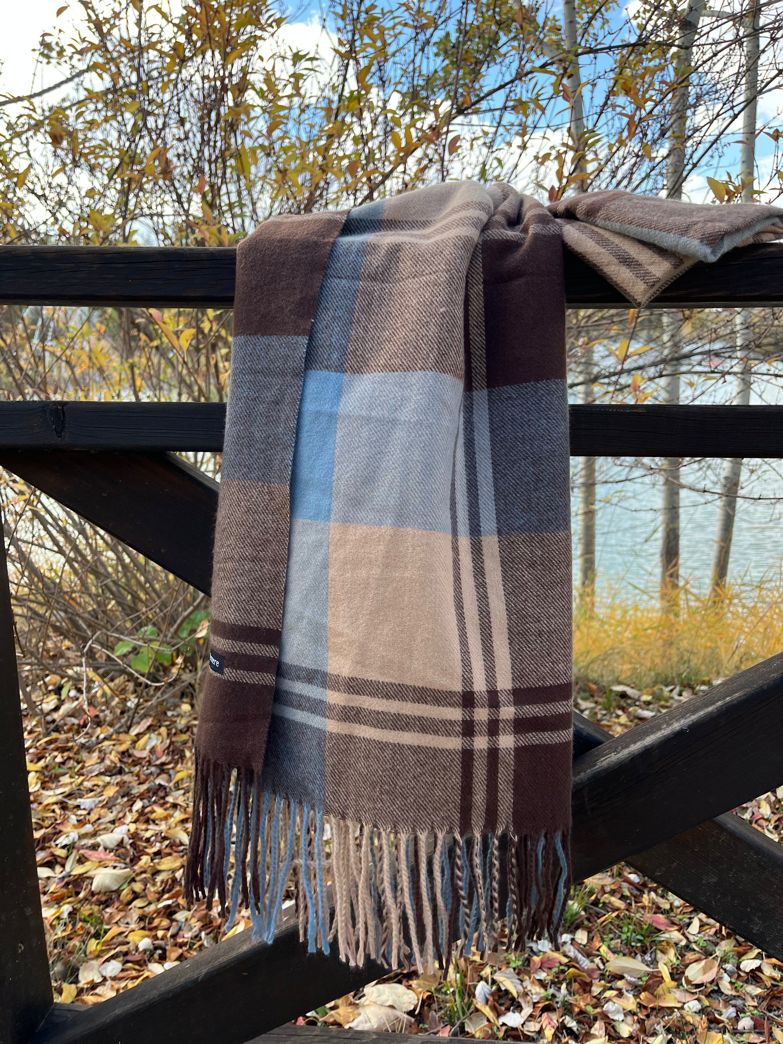 Yün İpek Omuz Şalı