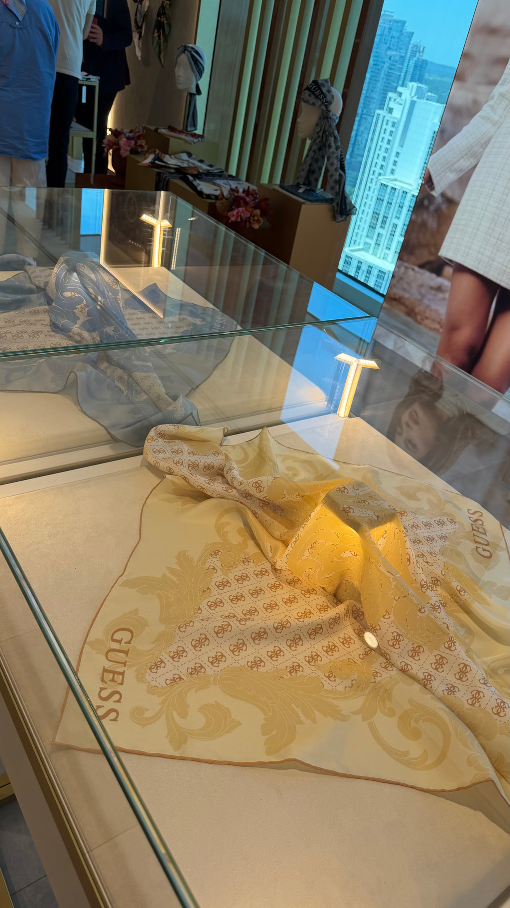Twill İpek Eşarp Sarı