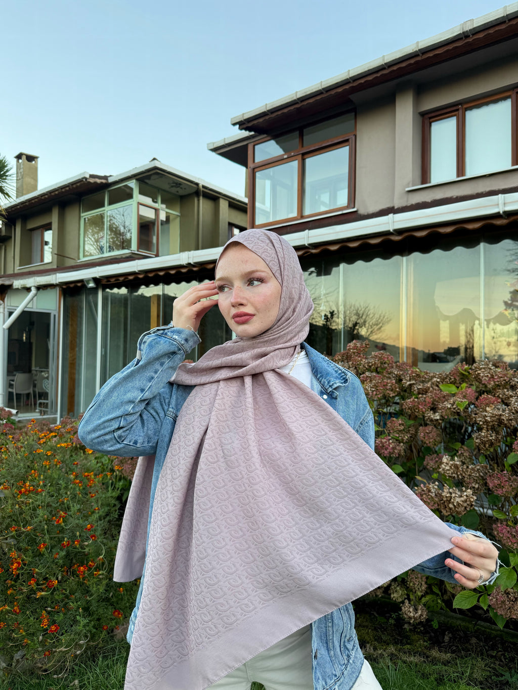 Dıamond Fresh Şal Serisi Pudra