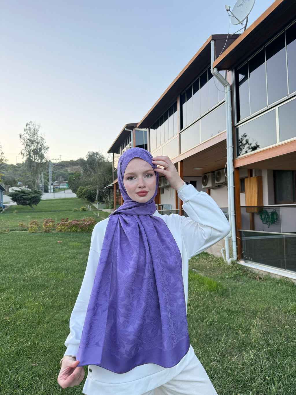 Siena Fresh Şal Serisi Leylak