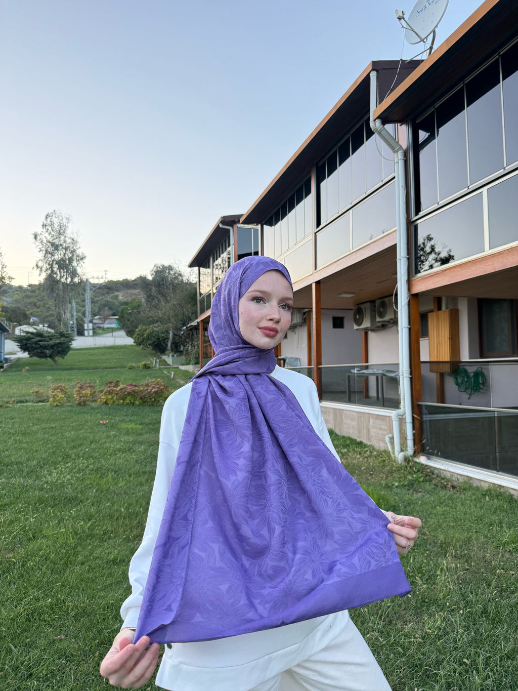 Siena Fresh Şal Serisi Leylak