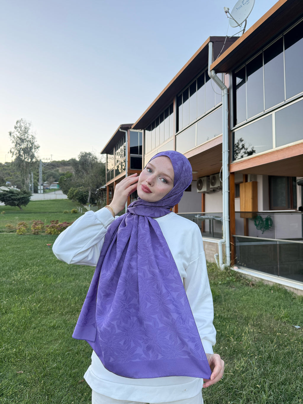 Siena Fresh Şal Serisi Leylak