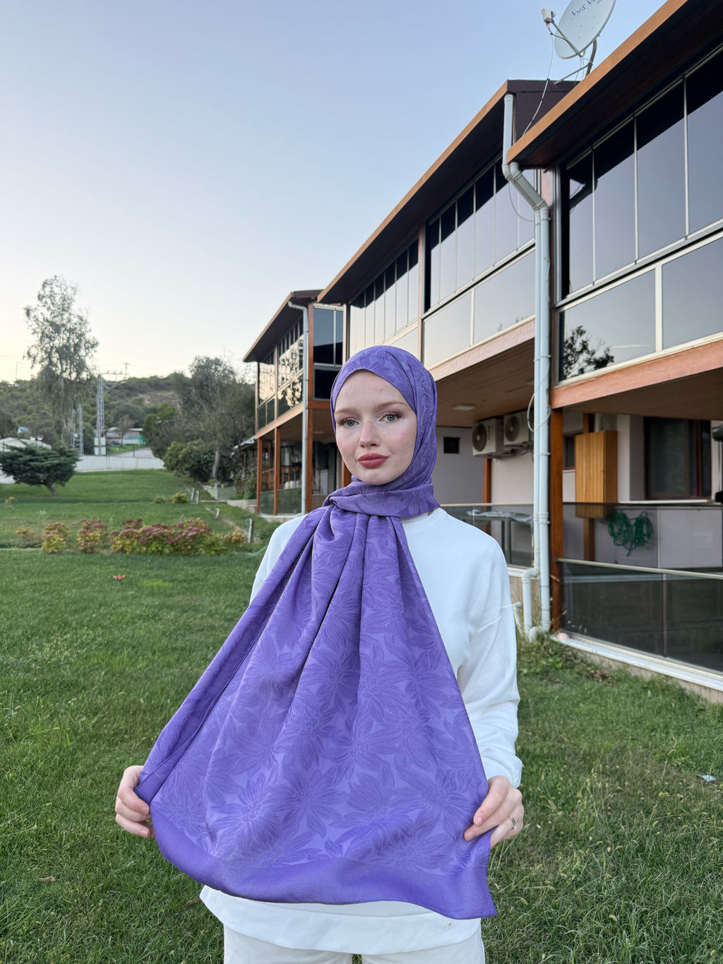 Siena Fresh Şal Serisi Leylak