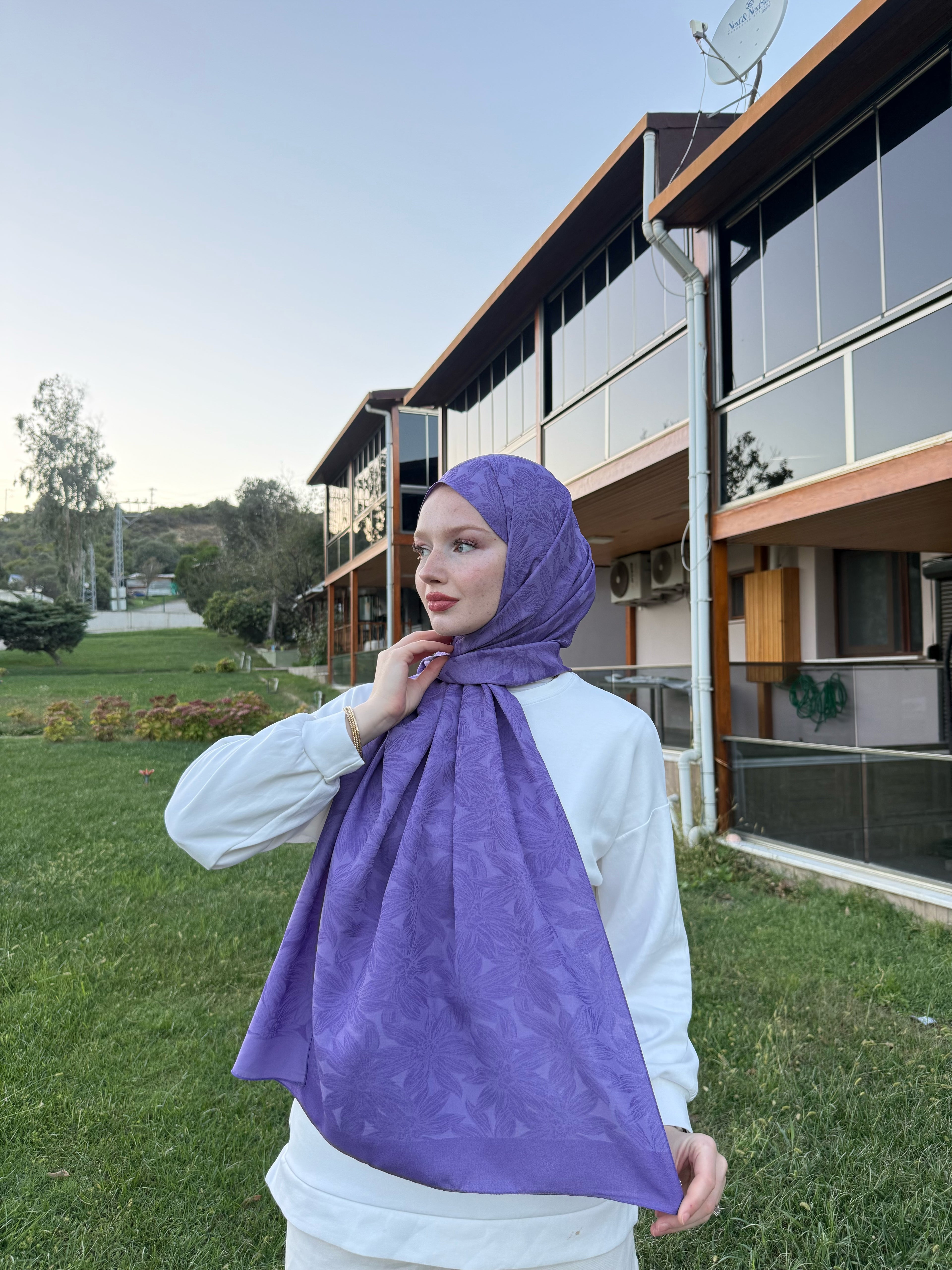 Siena Fresh Şal Serisi Leylak