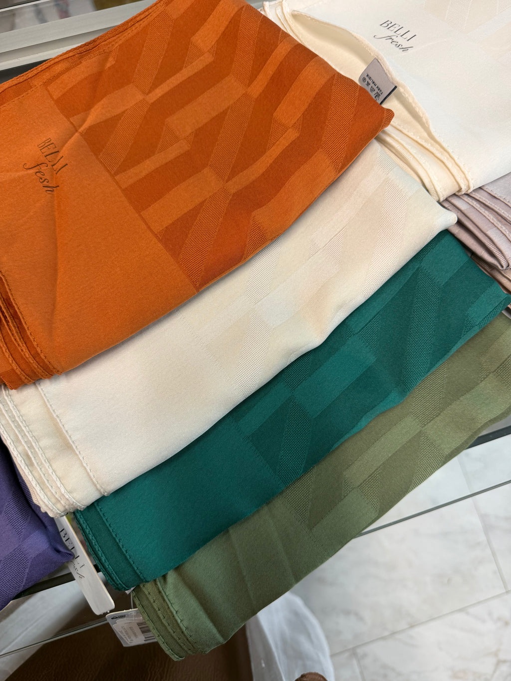 Bella Model  Klima Şal Uçuk Yeşil