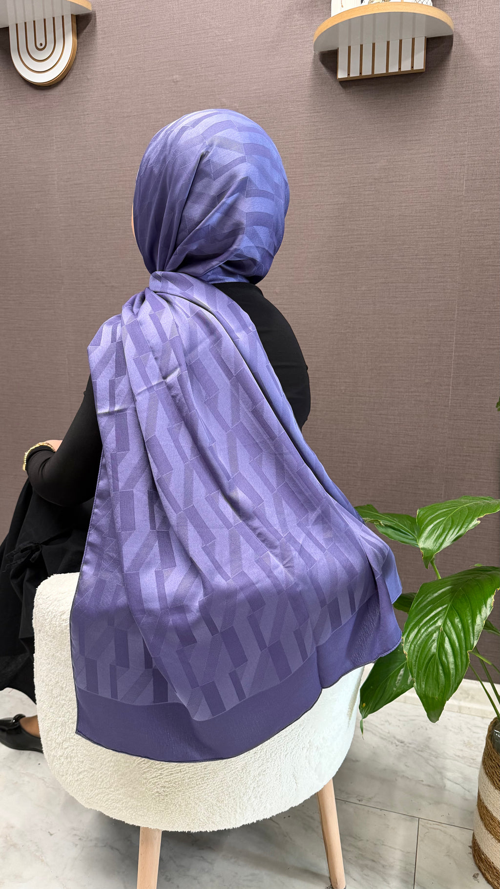 Bella Model  Klima Şal Leylak