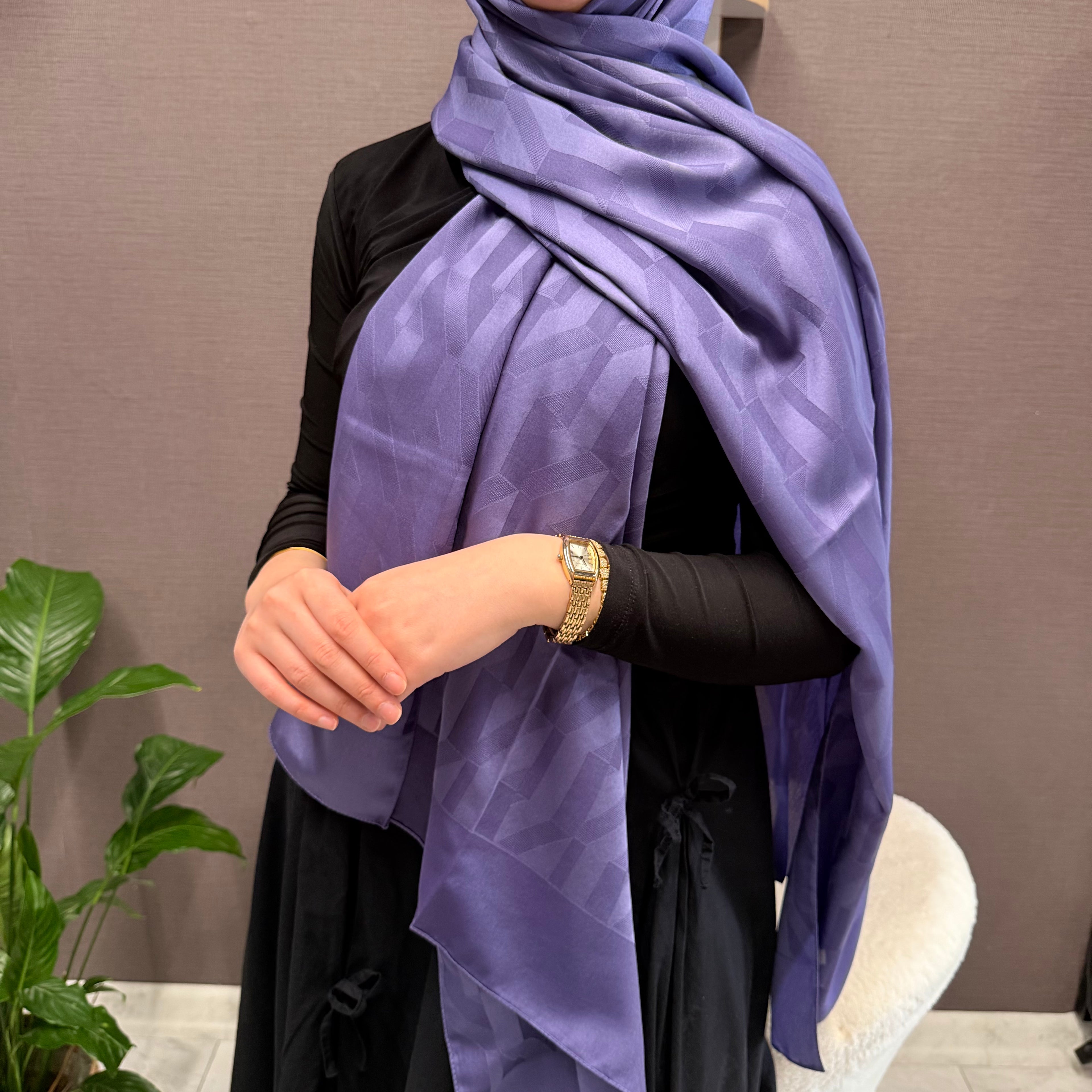 Bella Model  Klima Şal Leylak