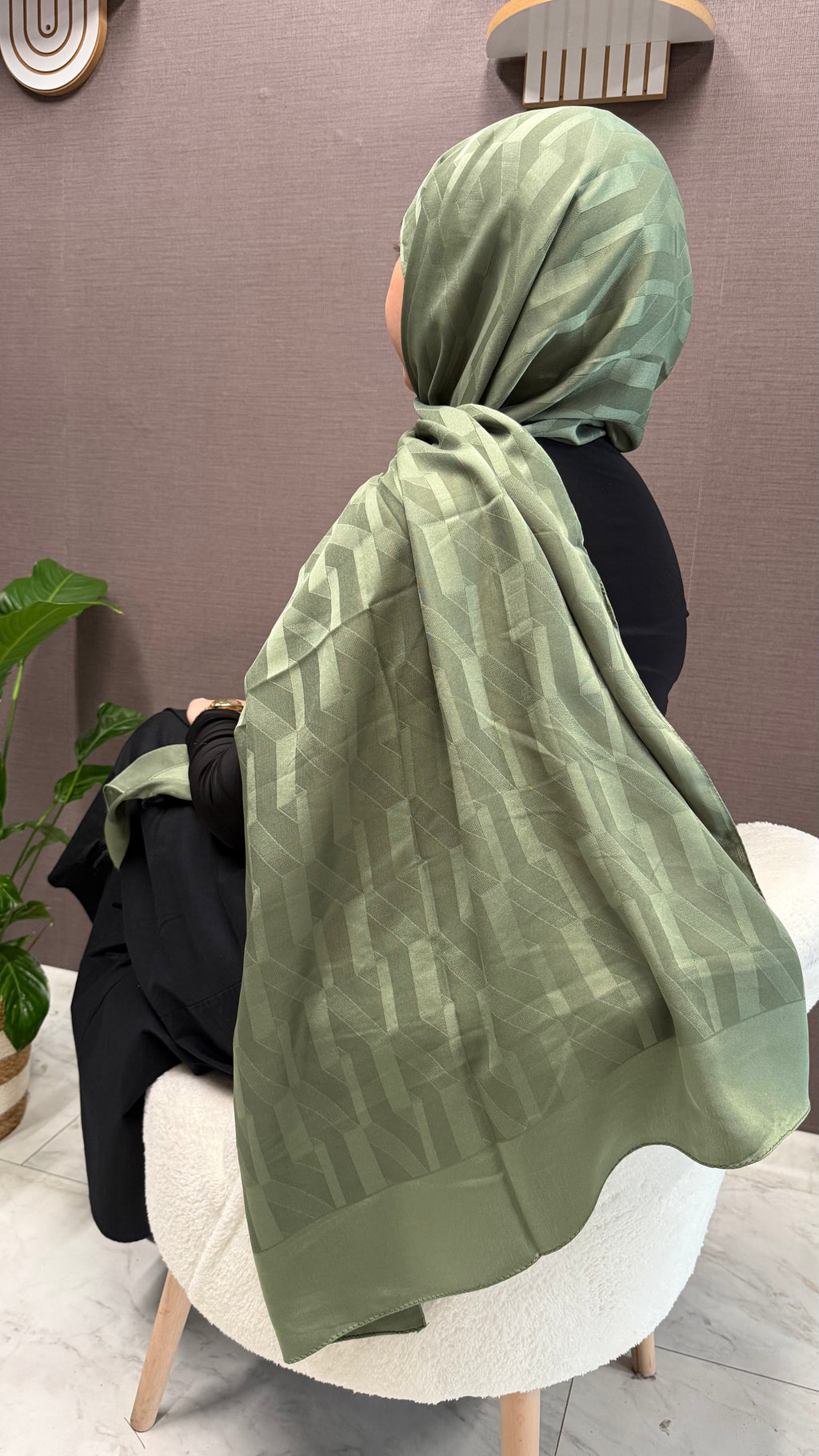 Bella Model  Klima Şal Yaprak