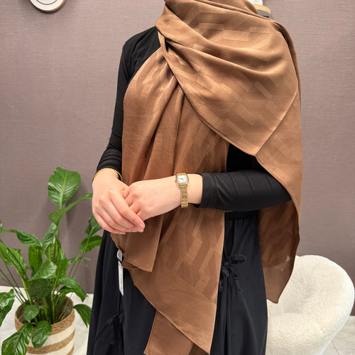 Bella Model  Klima Şal Sütlü Kahve