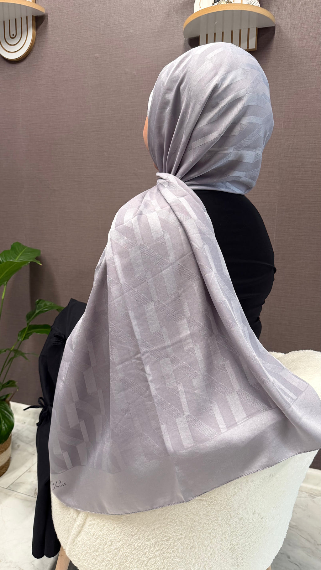 Bella Model  Klima Şal Gri