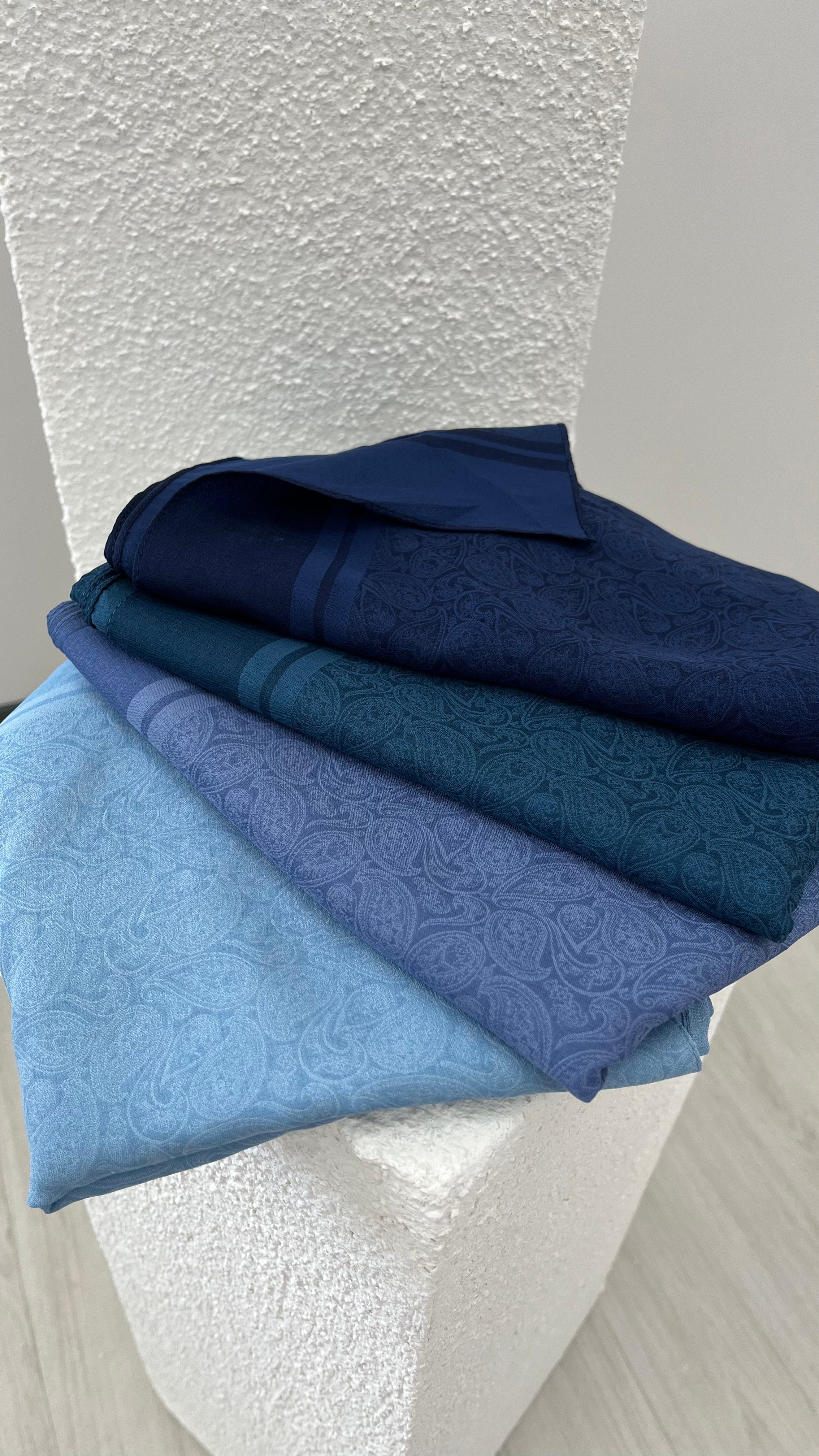 Etro Fresh Şal Serisi Bebe Mavi