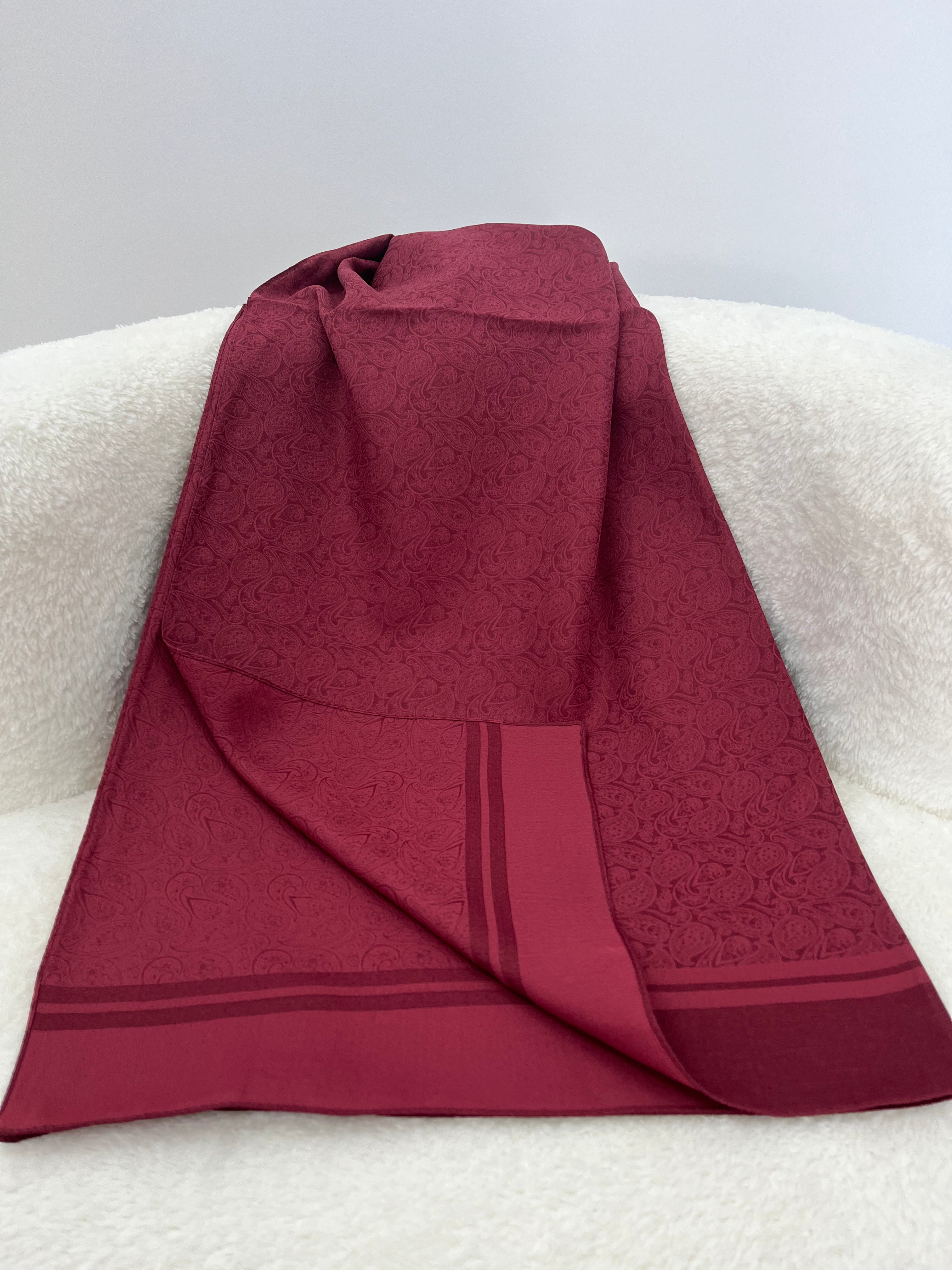 Etro Fresh Şal Serisi Bordo