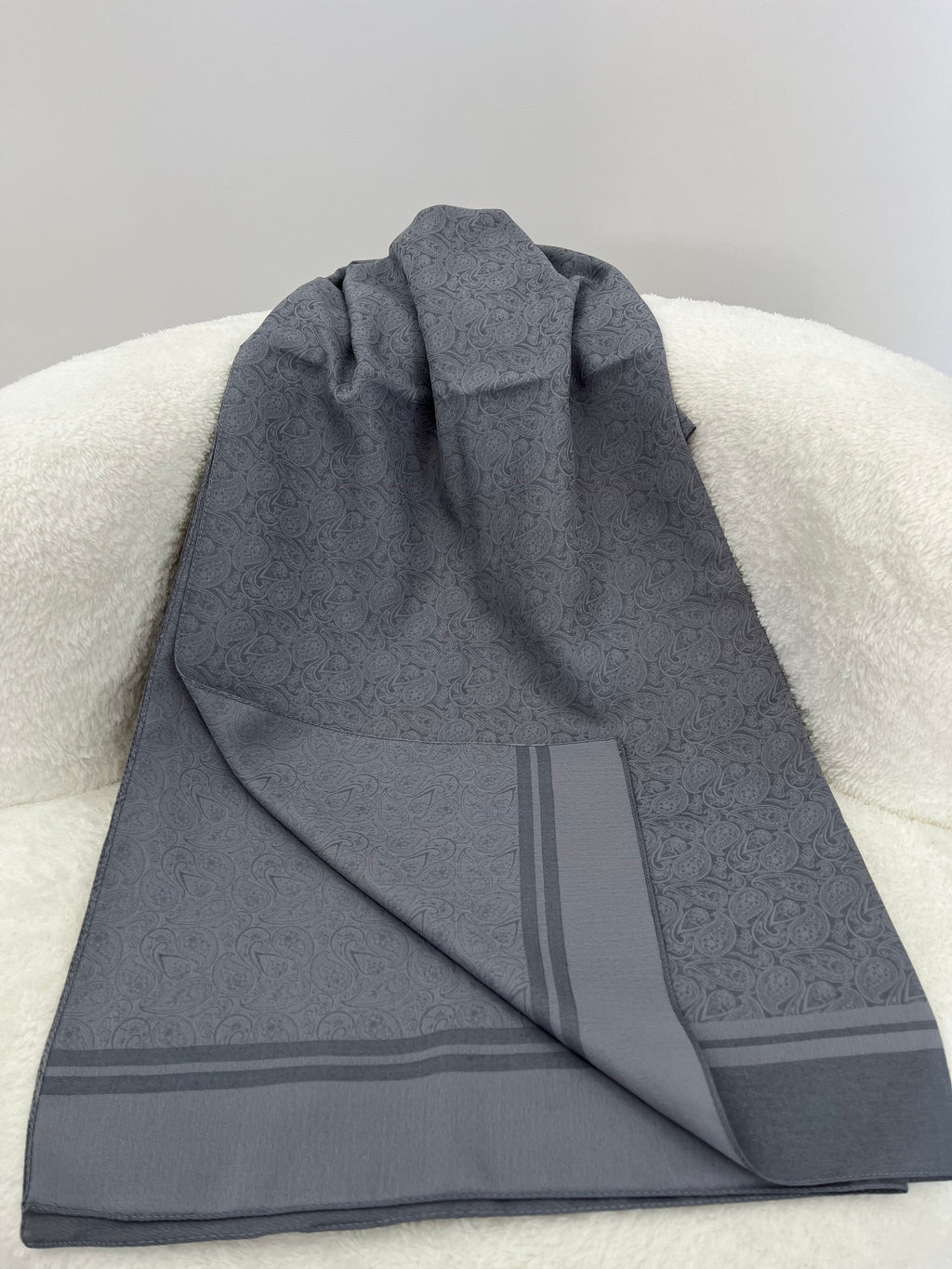 Etro Fresh Şal Serisi Mavimsi Gri
