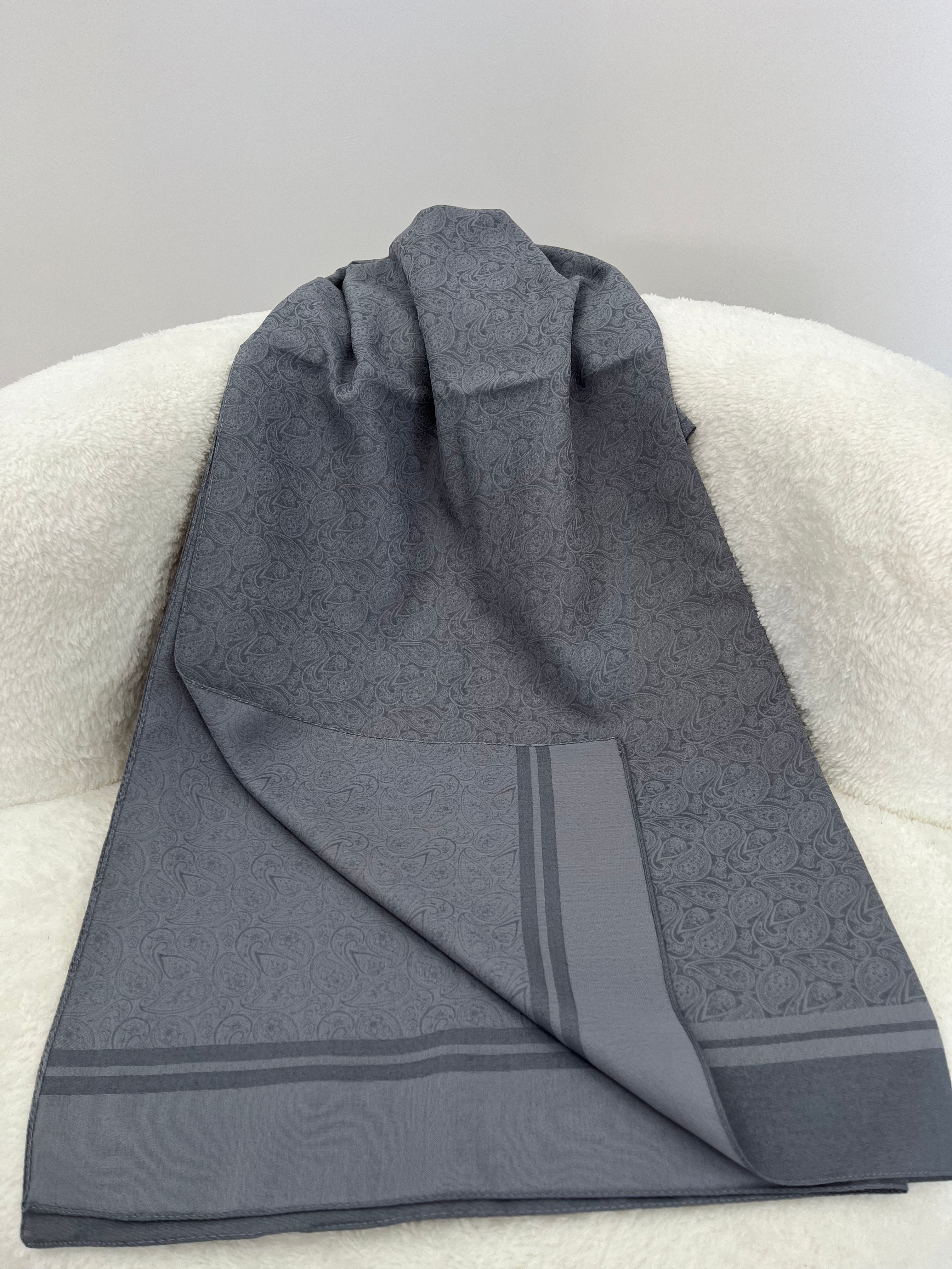 Etro Fresh Şal Serisi Mavimsi Gri