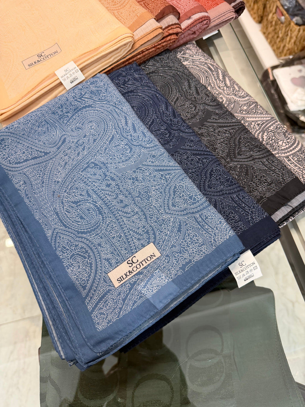 Etro Floş Pamuk Siyah