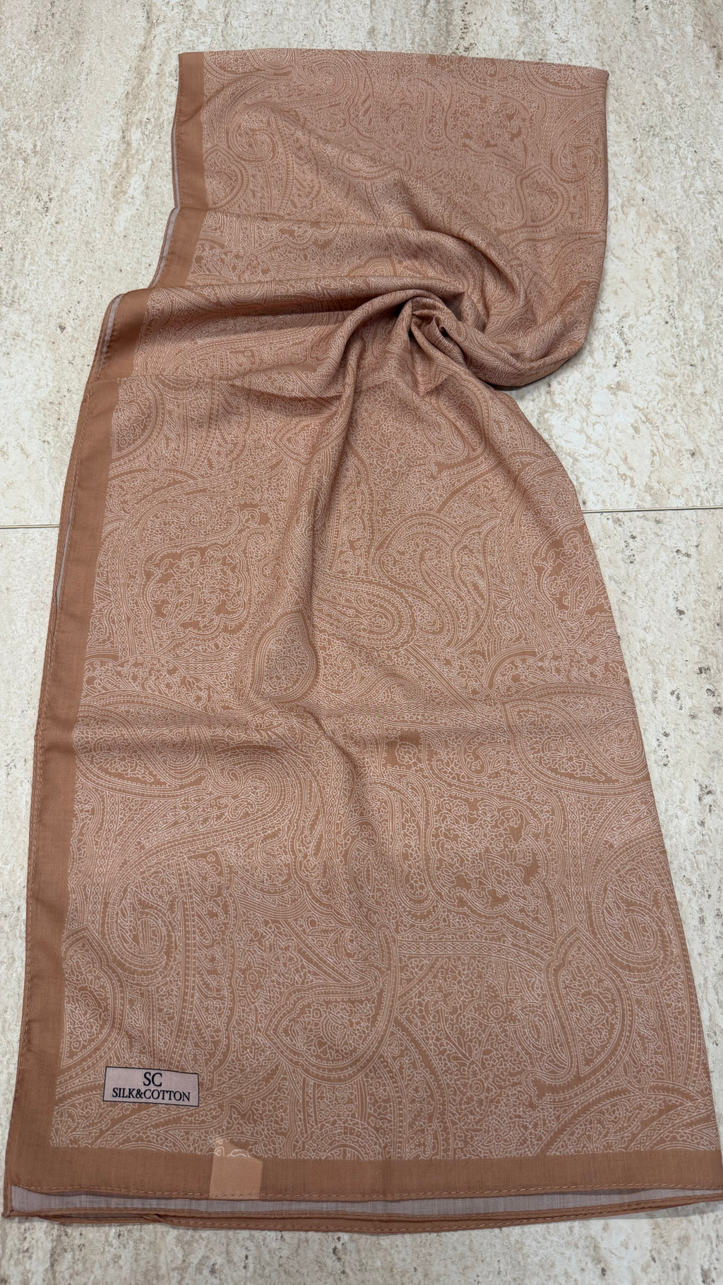 Etro Floş Pamuk Cappucino