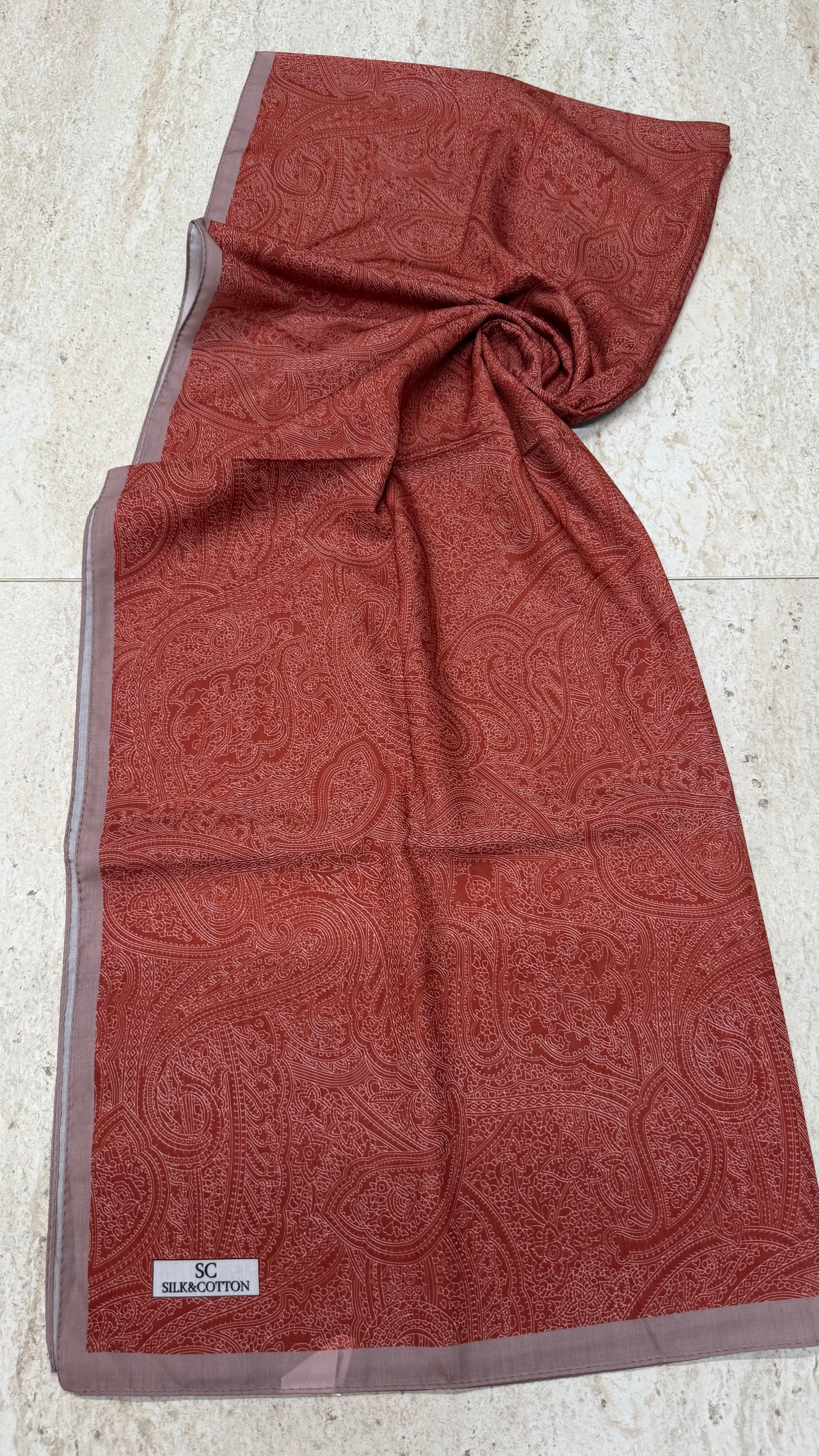 Etro Floş Pamuk Taba
