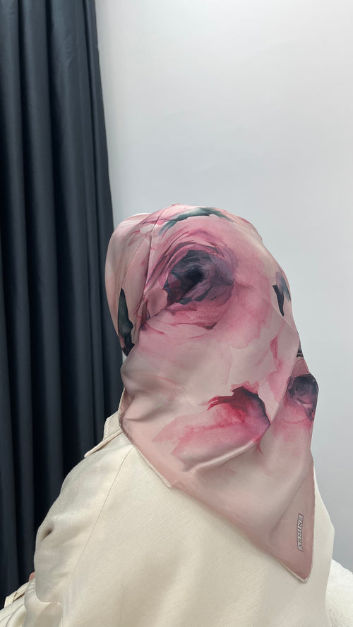 Armine '25-'26 Saf İpek Kış Sezonu Gül Pembe