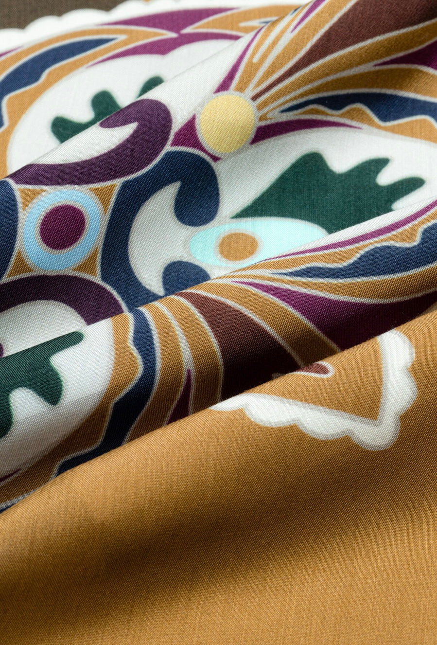 Nilüfer Haki Floş Viskon Şal