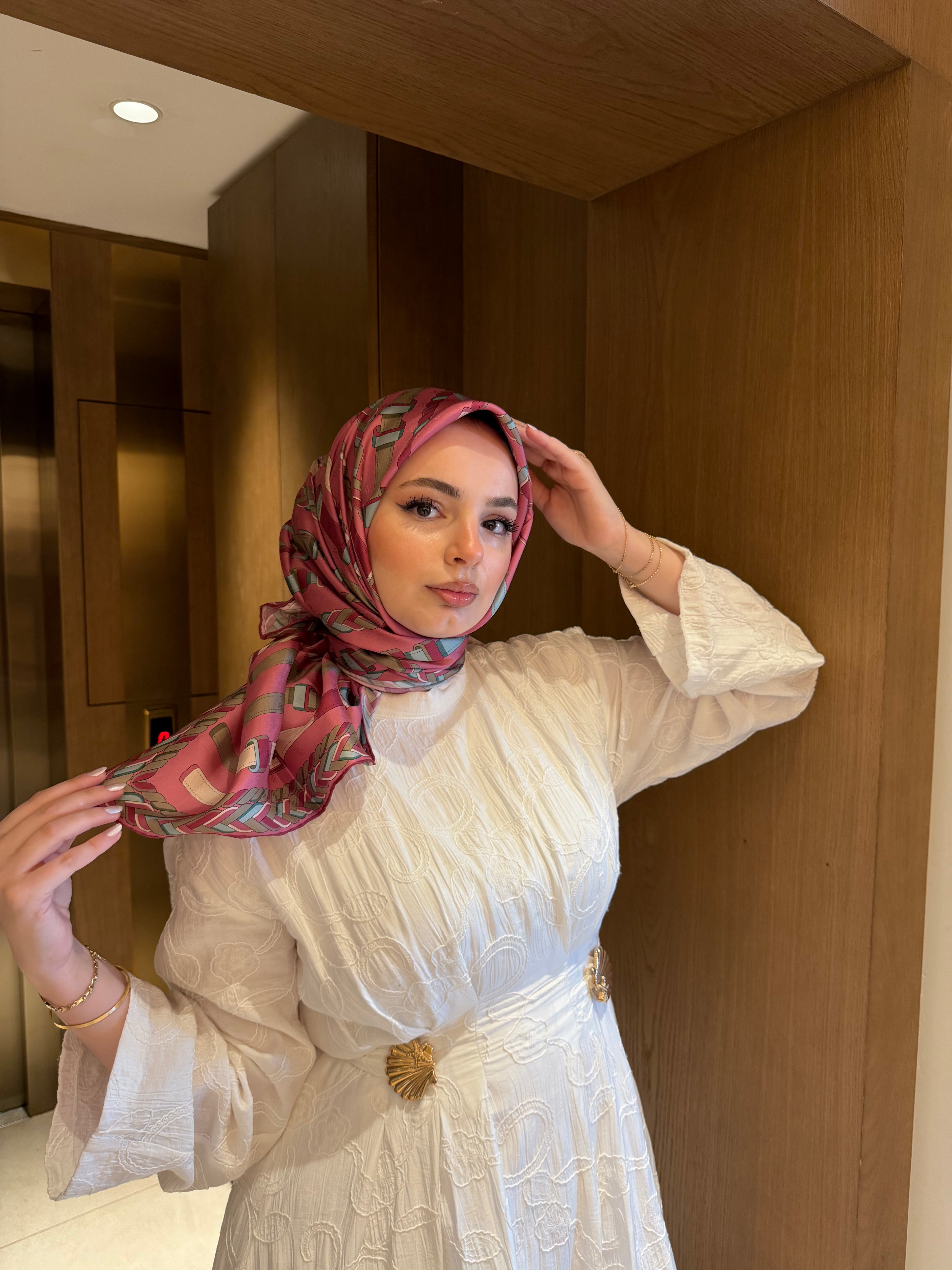 Armine '26 Kış Jakar Pembe