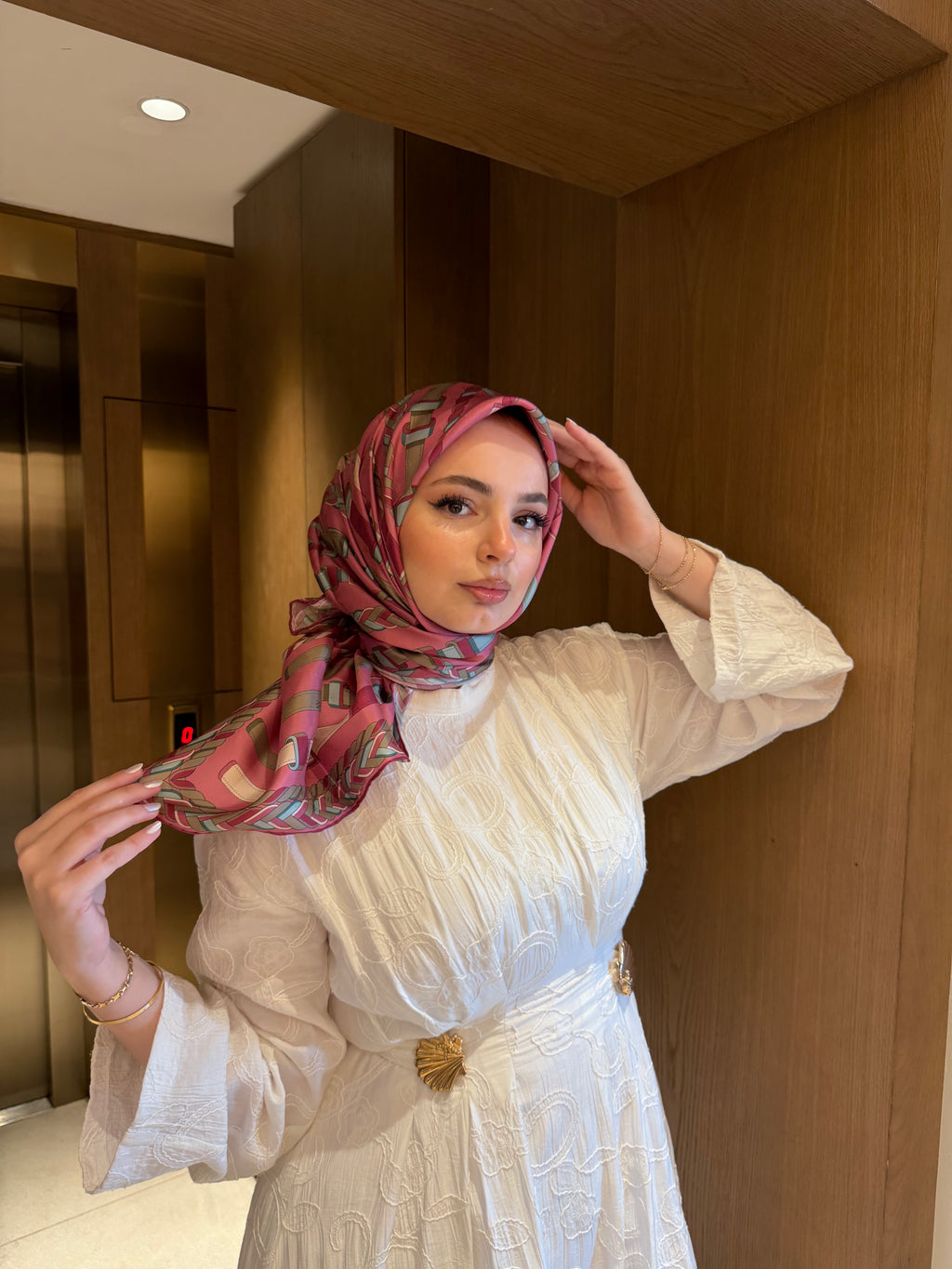 Armine '26 Kış Jakar Pembe