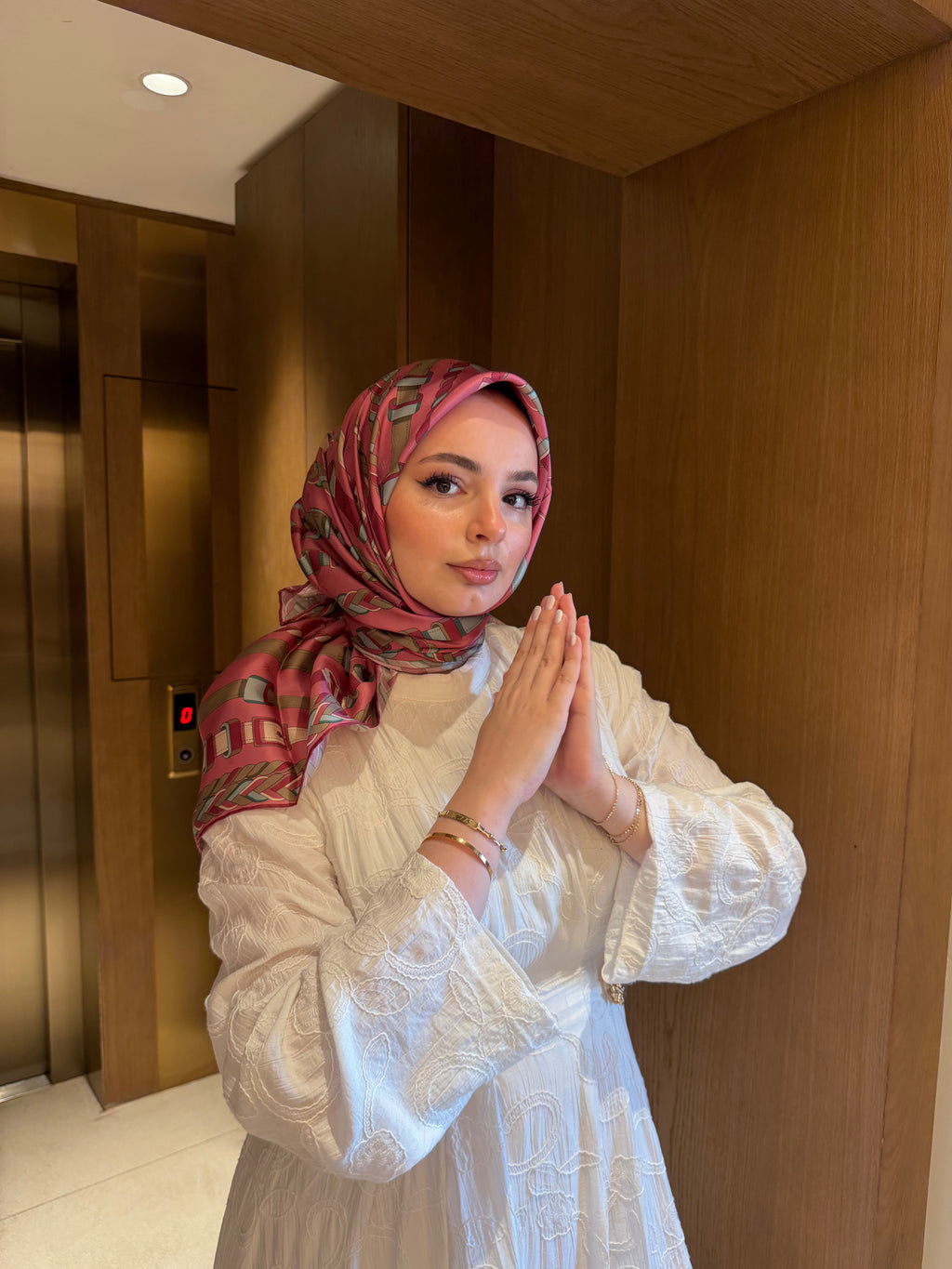 Armine '26 Kış Jakar Pembe