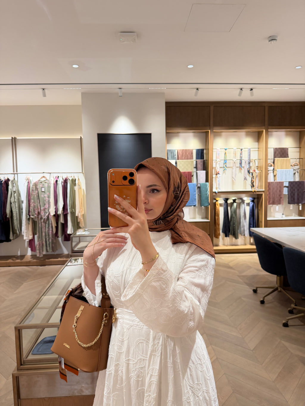 Armine '27 Kış Sezonu Twill İpek Camel