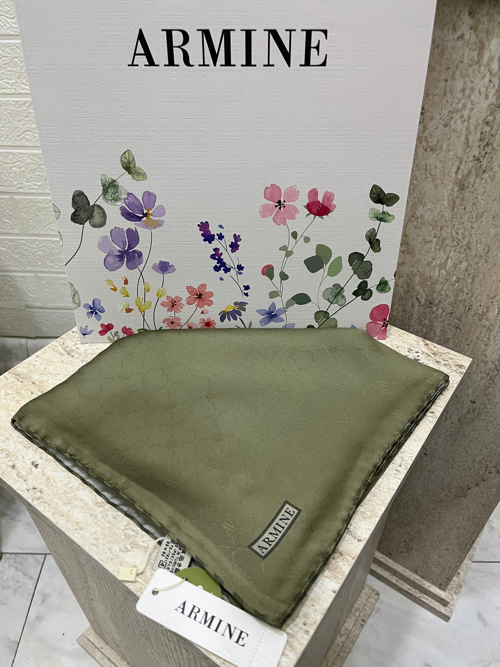 Armine Jakar Twill İpek Fıstık