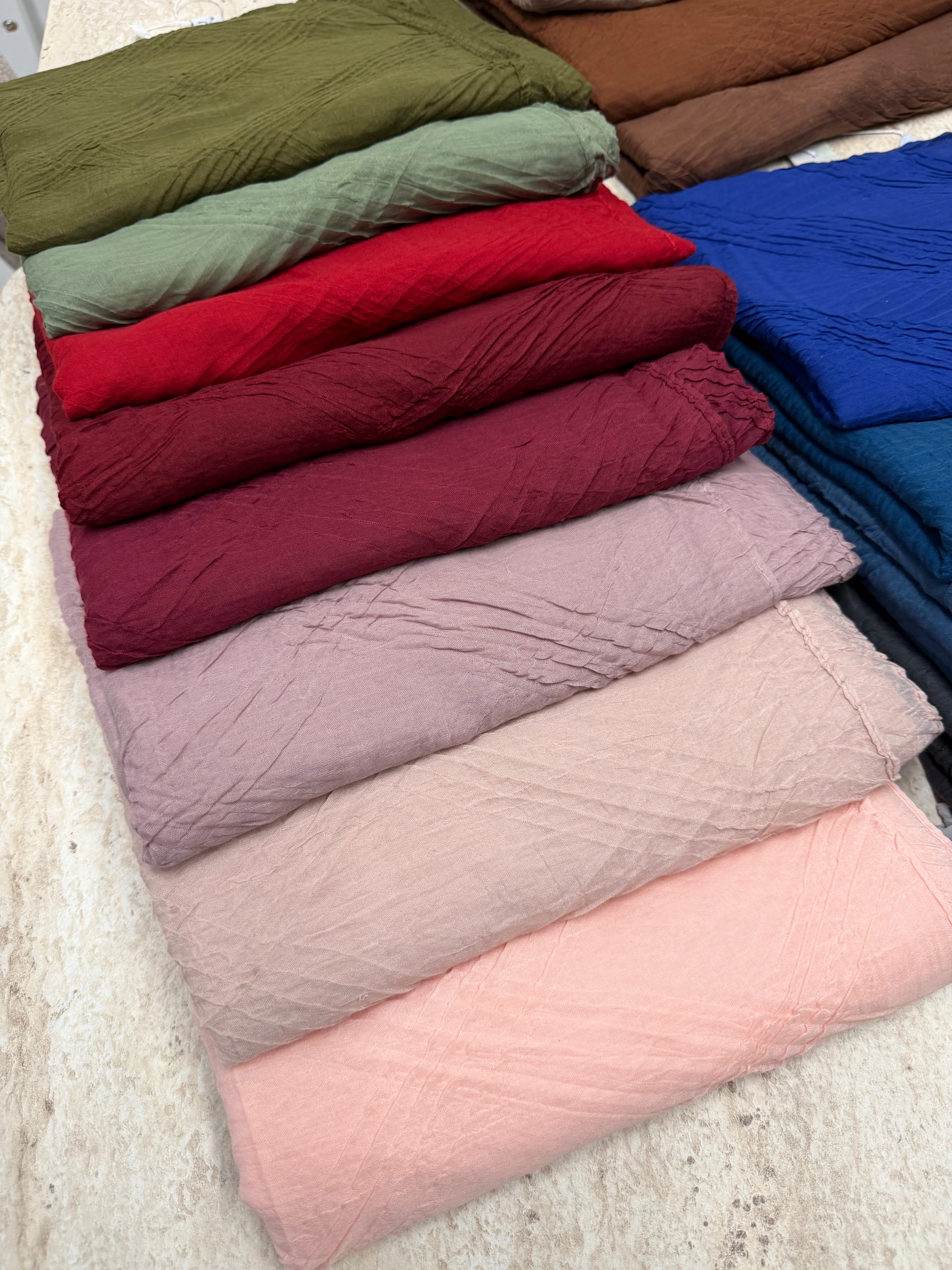 Dubai Dokulu Şal Yağ Yeşili