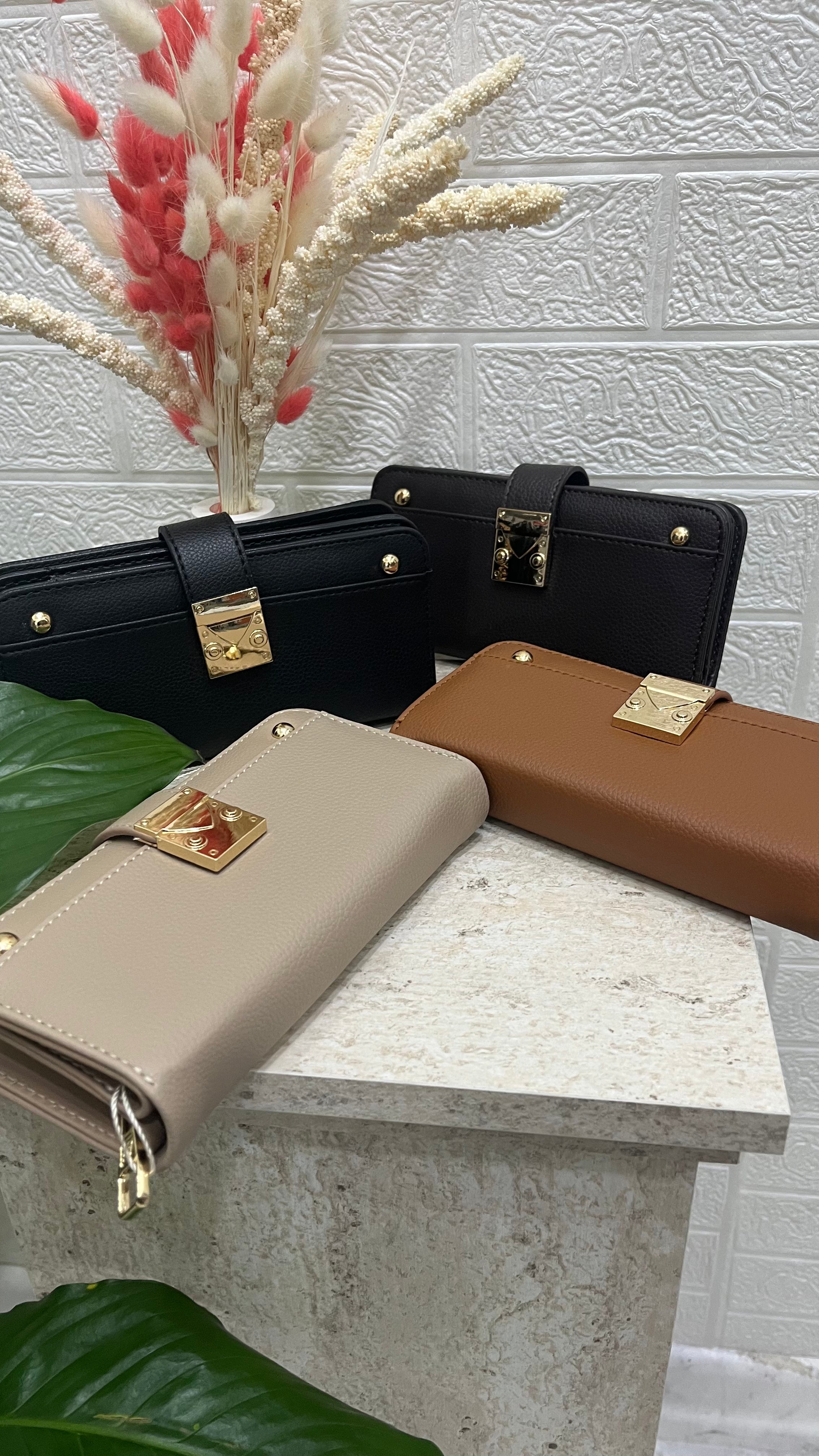 Siyah Düz Deri Cüzdan