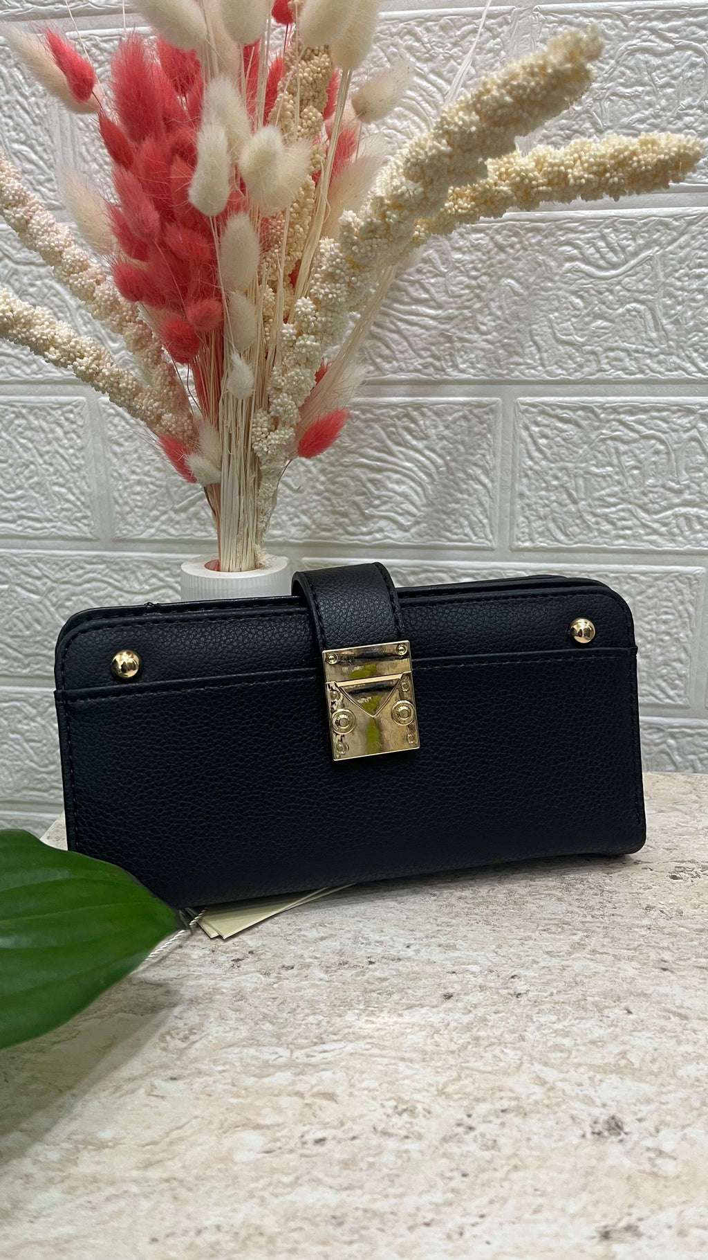 Siyah Düz Deri Cüzdan