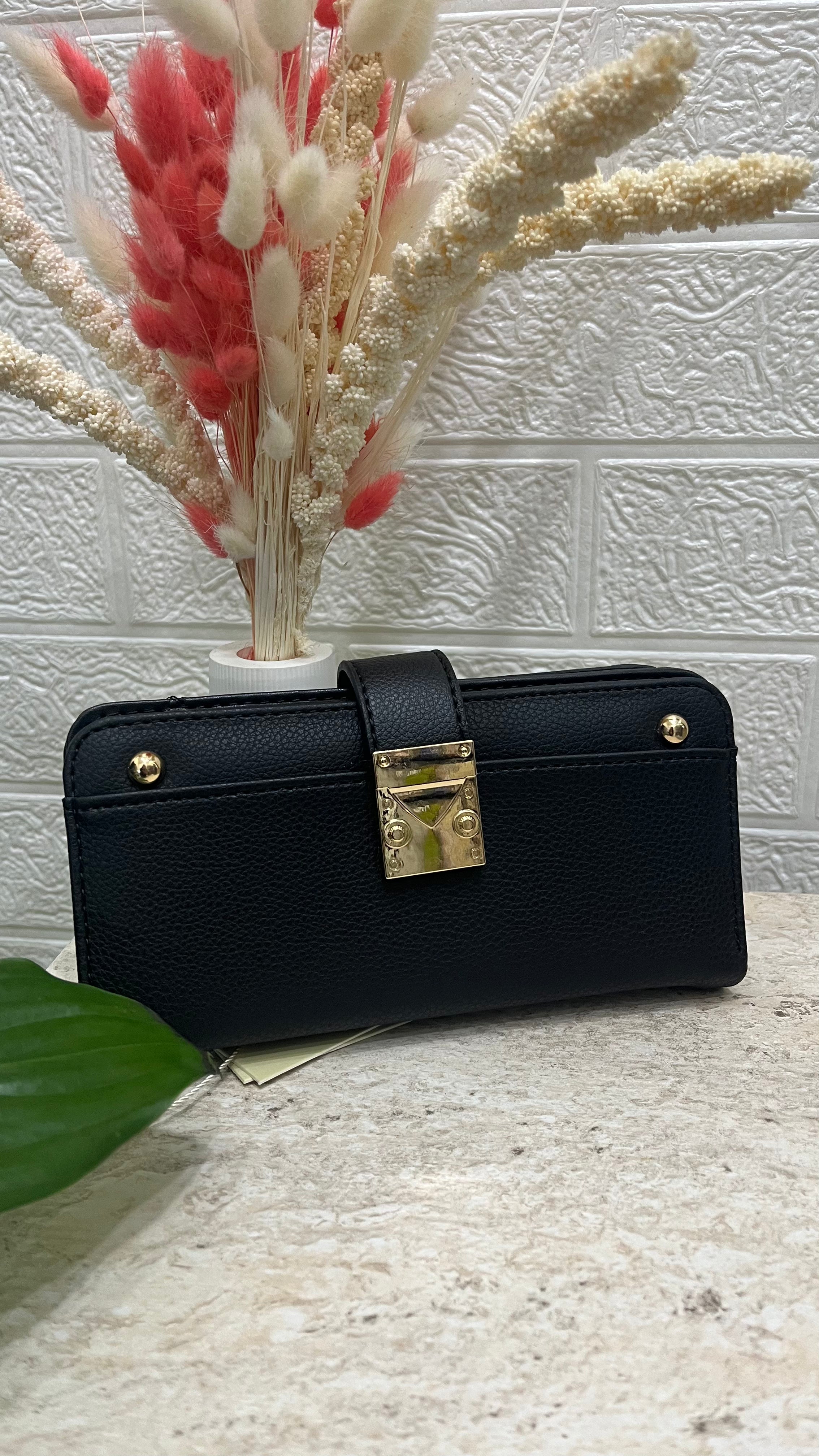 Siyah Düz Deri Cüzdan